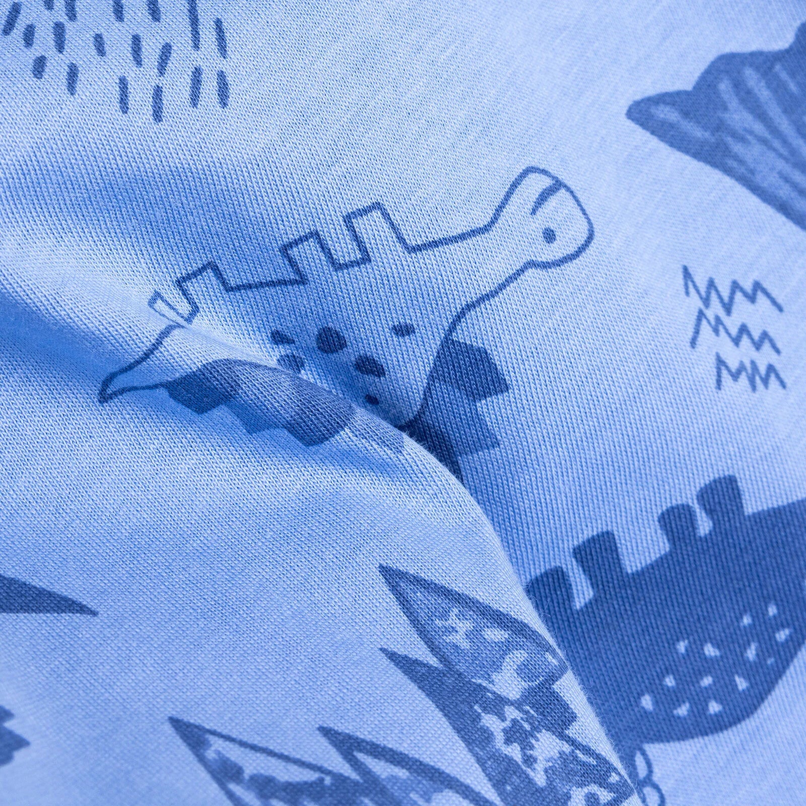 HelloBaby Baby Boy Long Sleeve Pyjamas Set - Navy Blue - ebebek - Black Friday