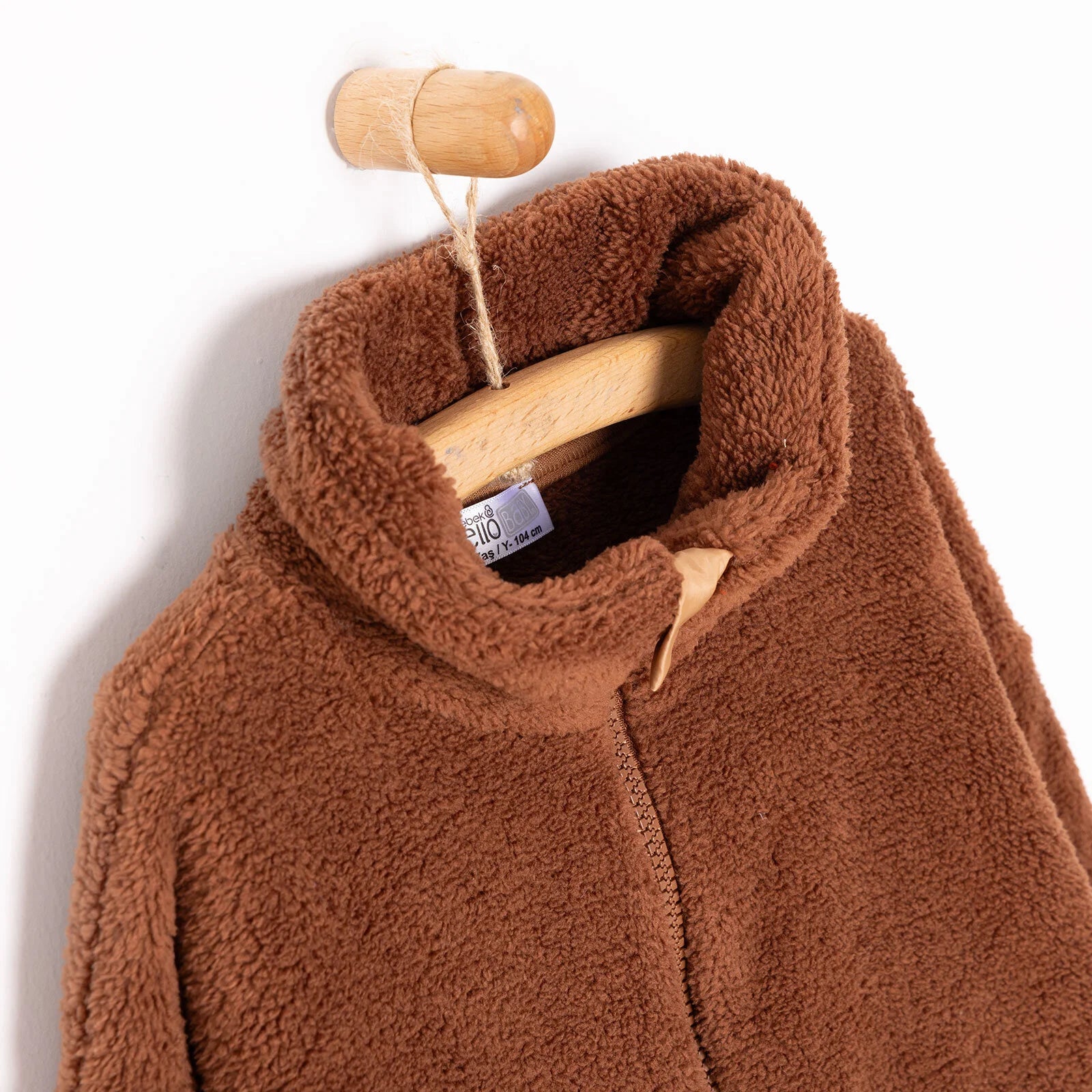 HelloBaby Forest Camp Boy Welsoft Jacket - Brown - ebebek - Black Friday