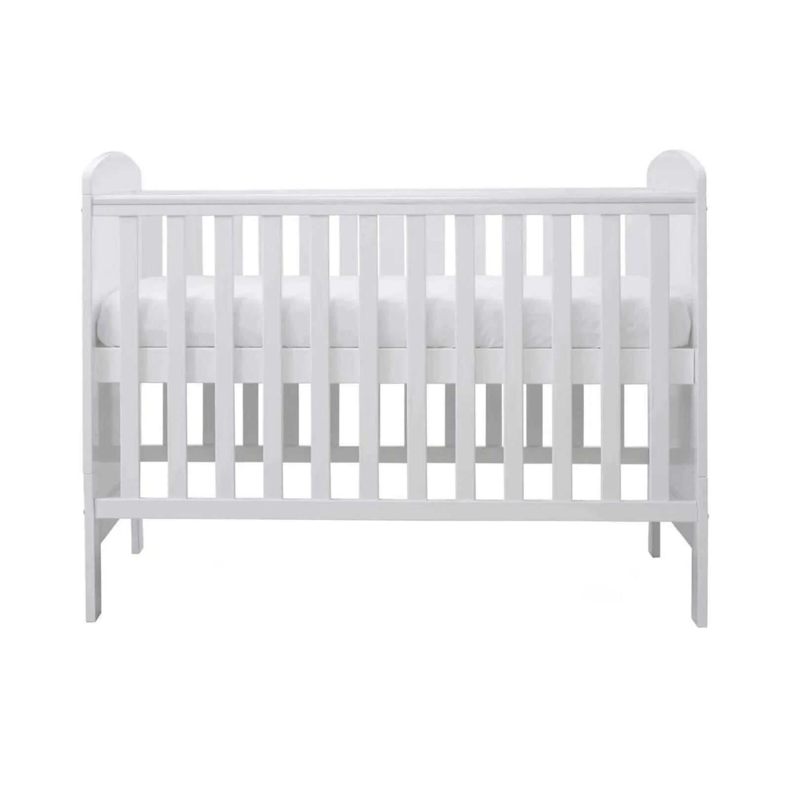 Ickle Bubba Coleby Mini Cot Bed White - Premium Sprung Mattress - ebebek - Black Friday