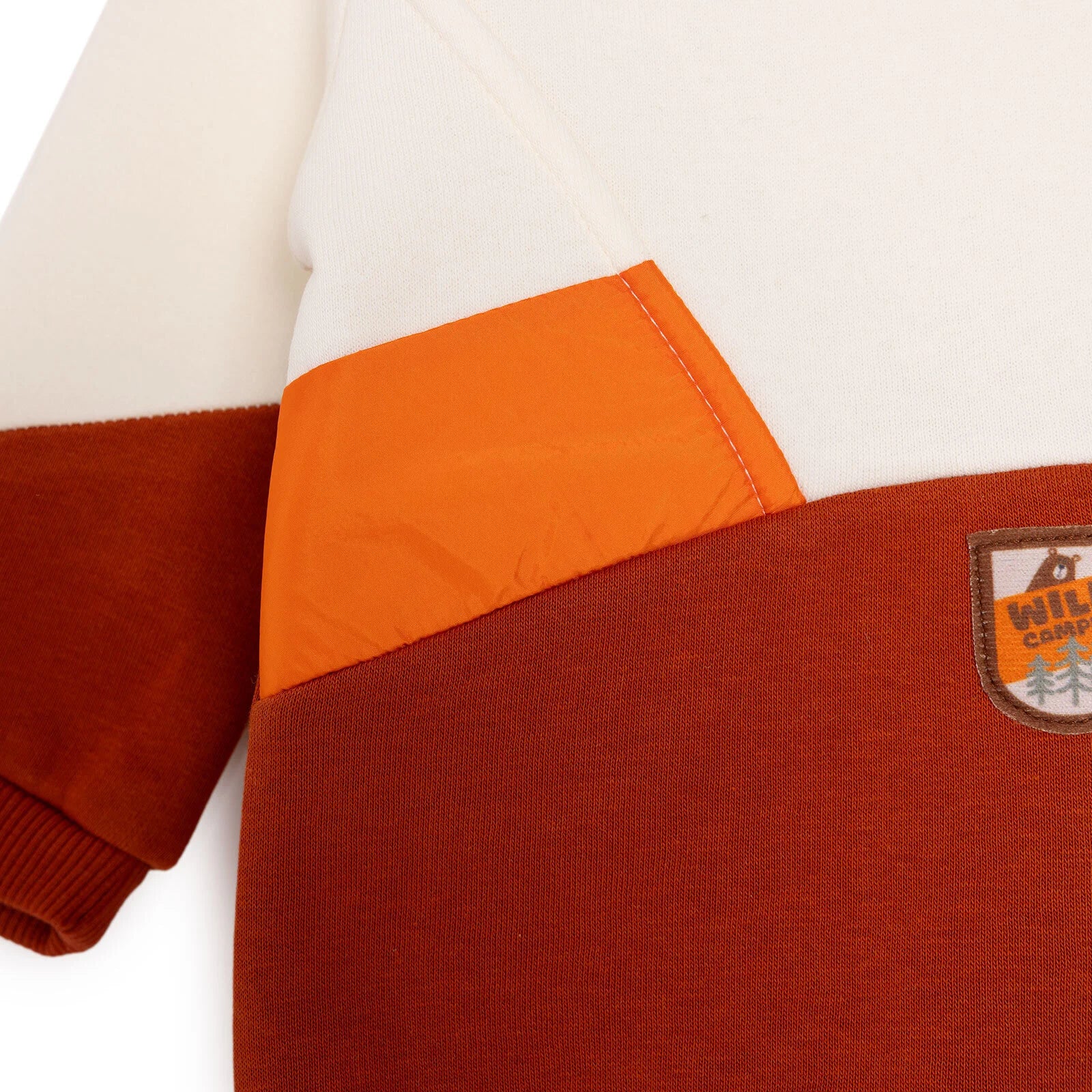 HelloBaby Forest Camp Boy Jogging Set - Ecru - ebebek - Black Friday