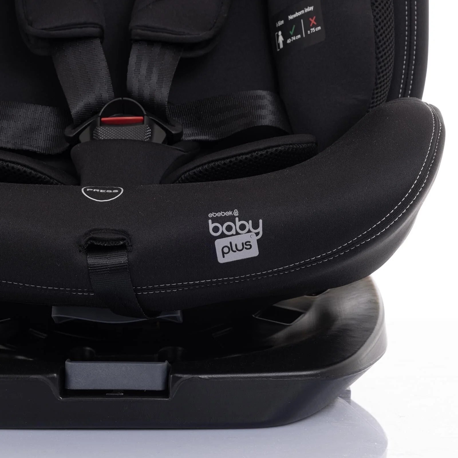 baby plus Pixi i - Size Car Seat - Black - ebebek - Black Friday