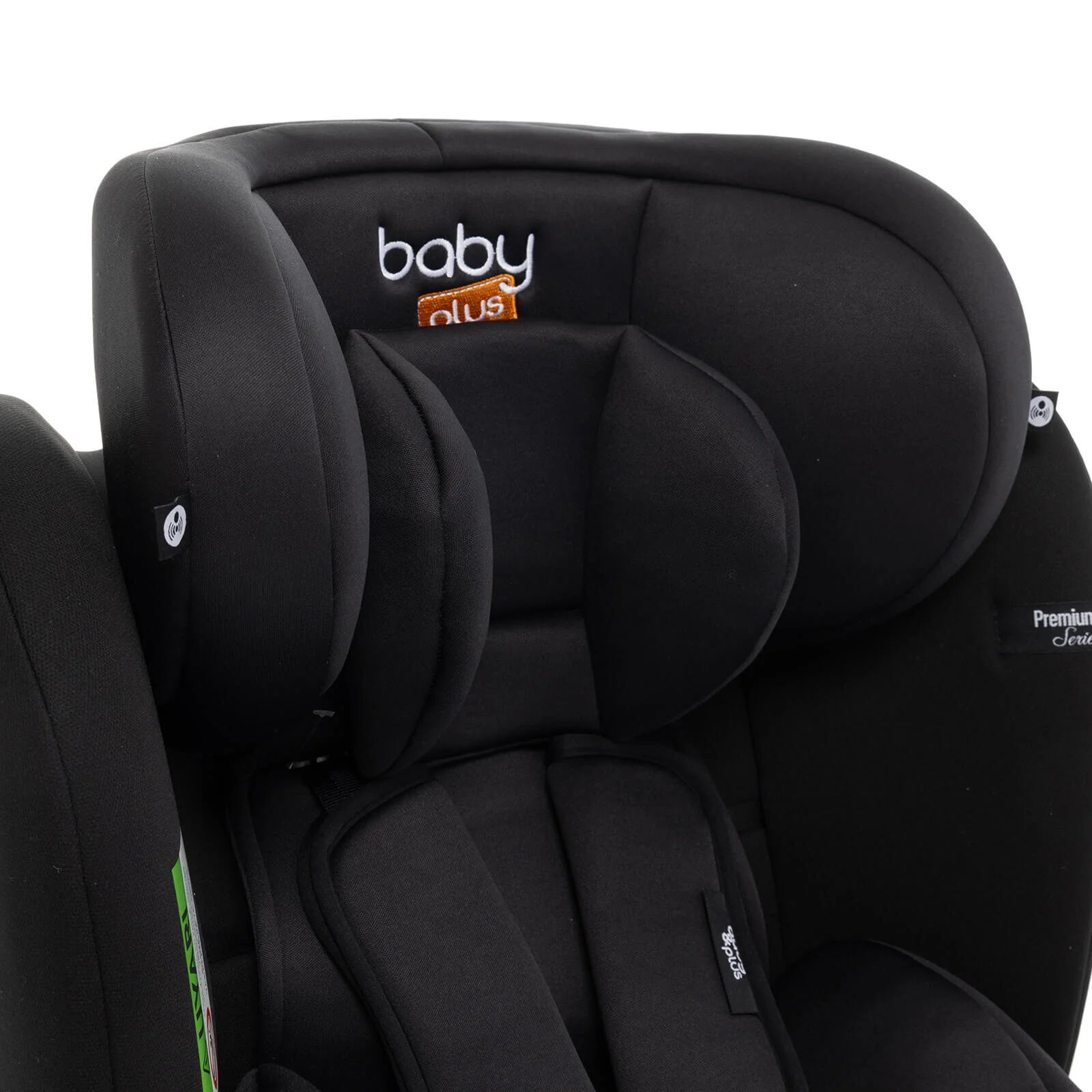 baby plus Orbitfix Group 0/1 Baby Car Seat - Black - baby plus - ebebek