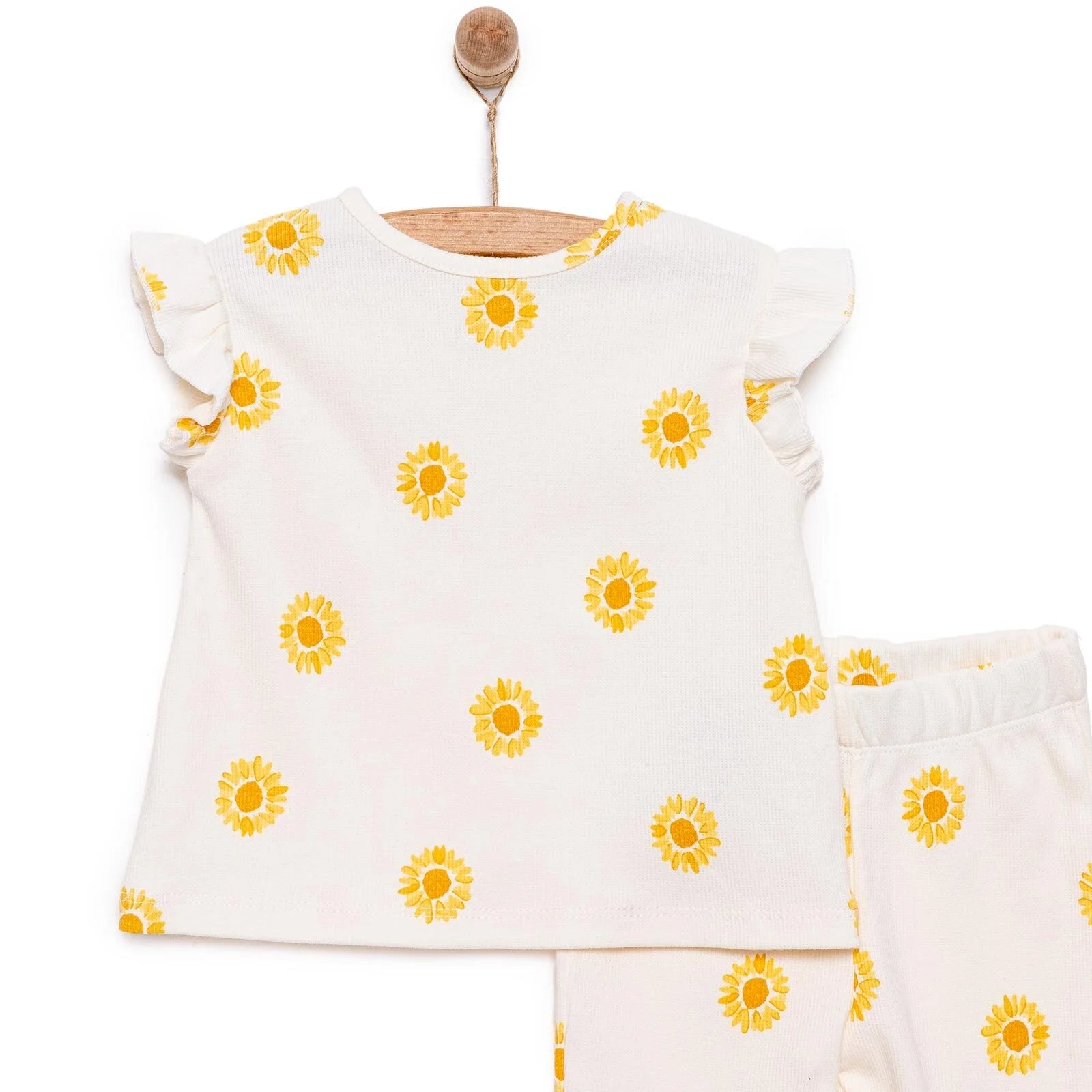 HelloBaby Sun Flower Girl Blouse - Tight - Ecru - ebebek - Black Friday