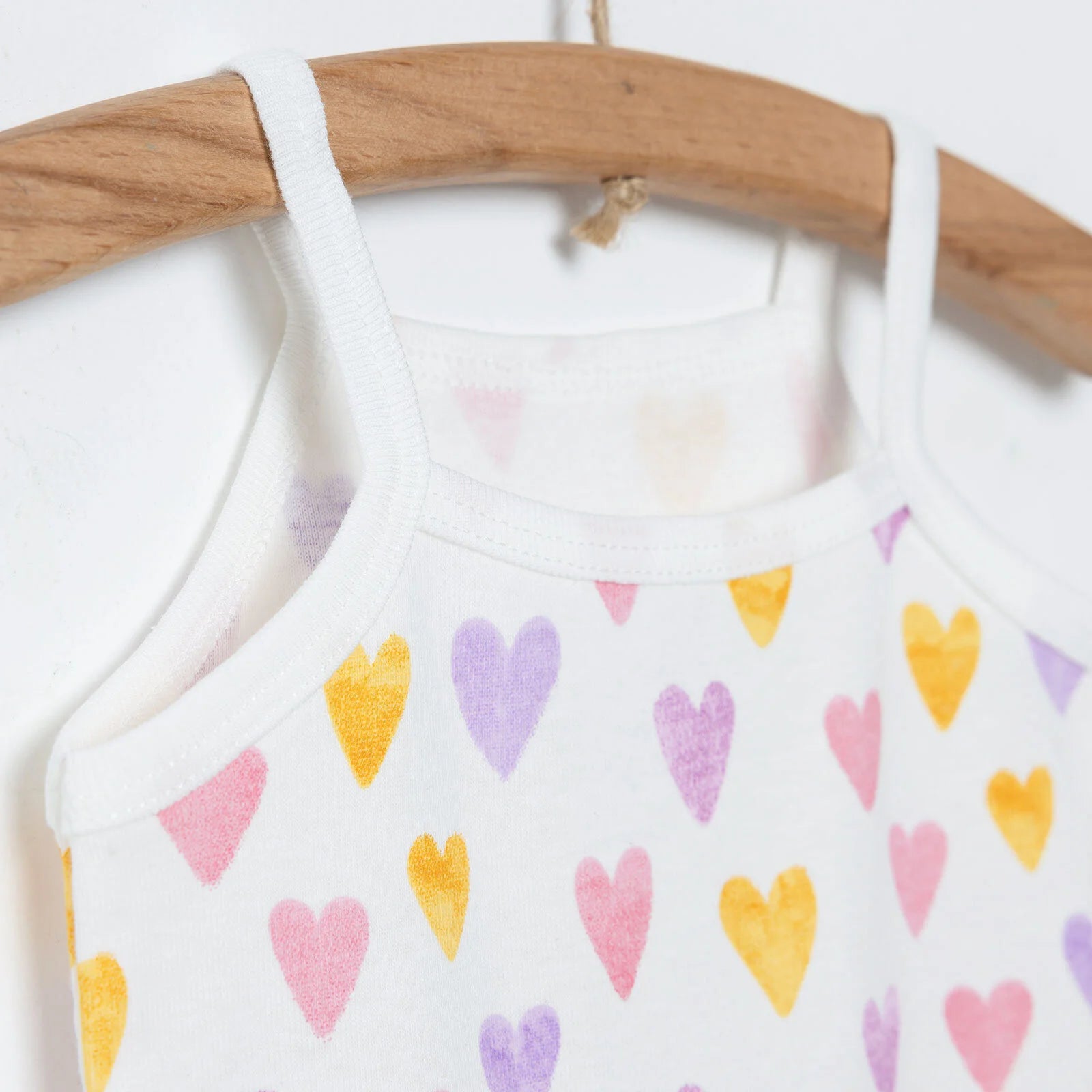 HelloBaby Baby Girl Rope Strap Bodysuit - Ecru - ebebek - Black Friday