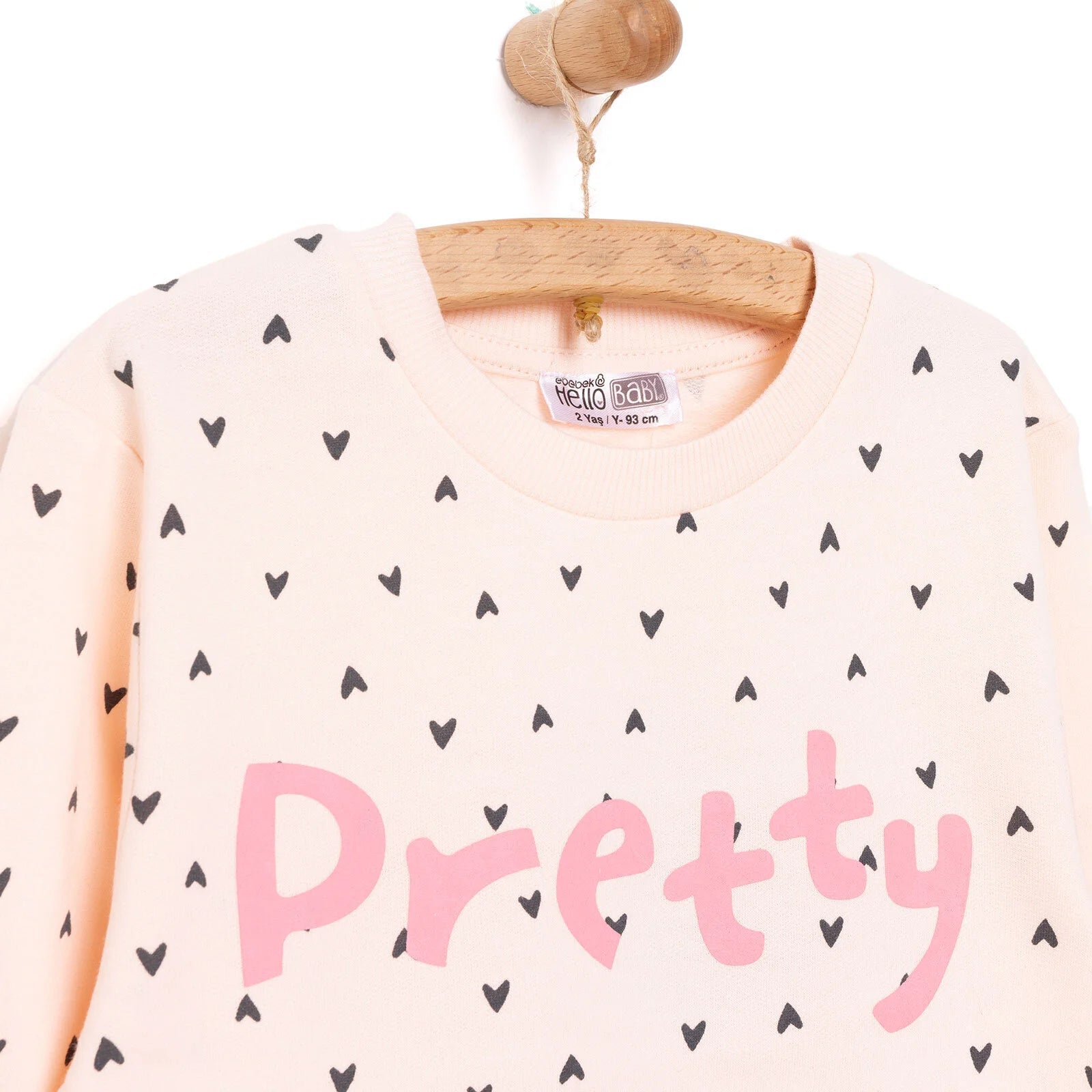 HelloBaby Basic Low Raised Lion Printed Sweatshirt - Printed - ebebek - Black Friday