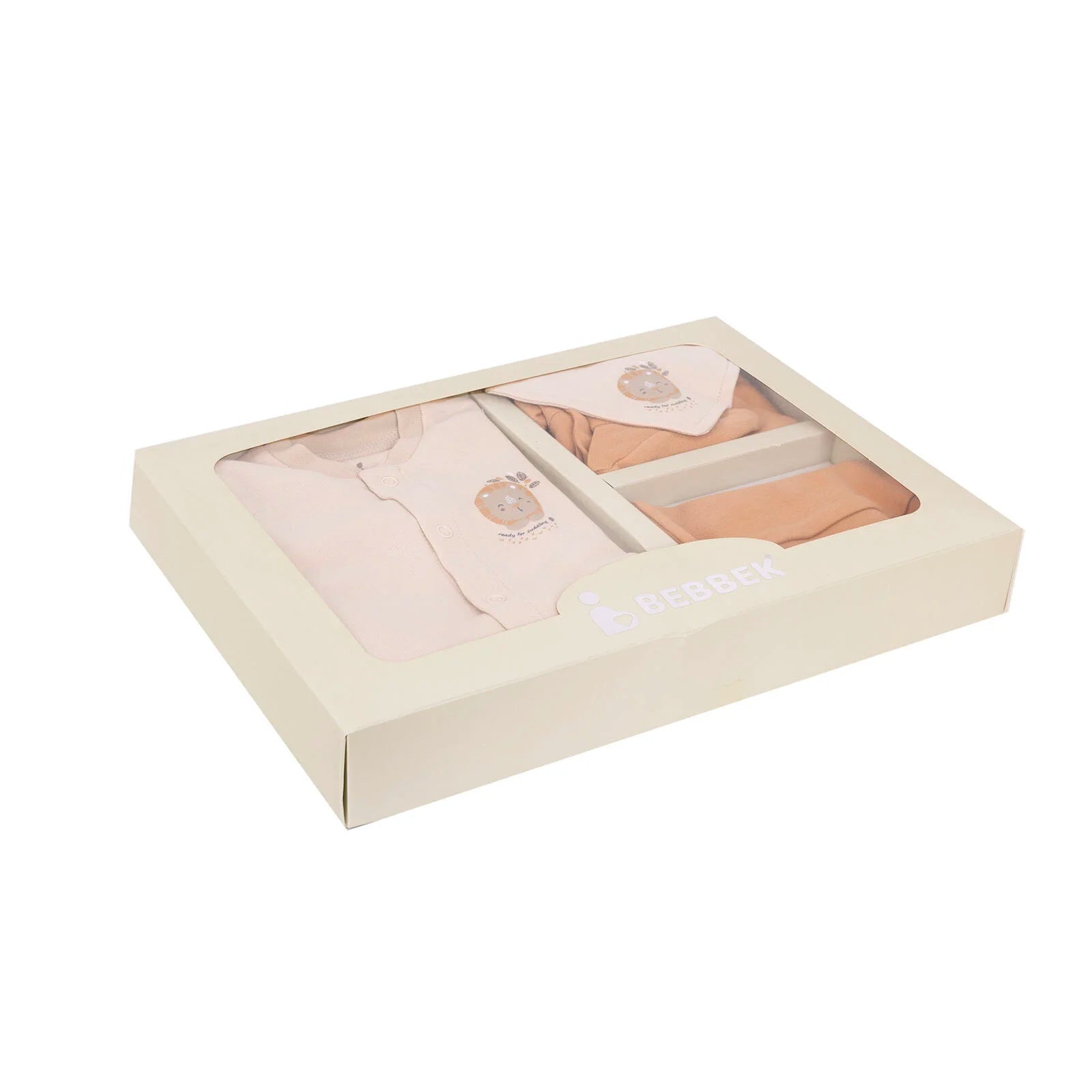 Bebbek Baby Boy 5 Pcs Newborn Starter Set - Beige - ebebek - Black Friday