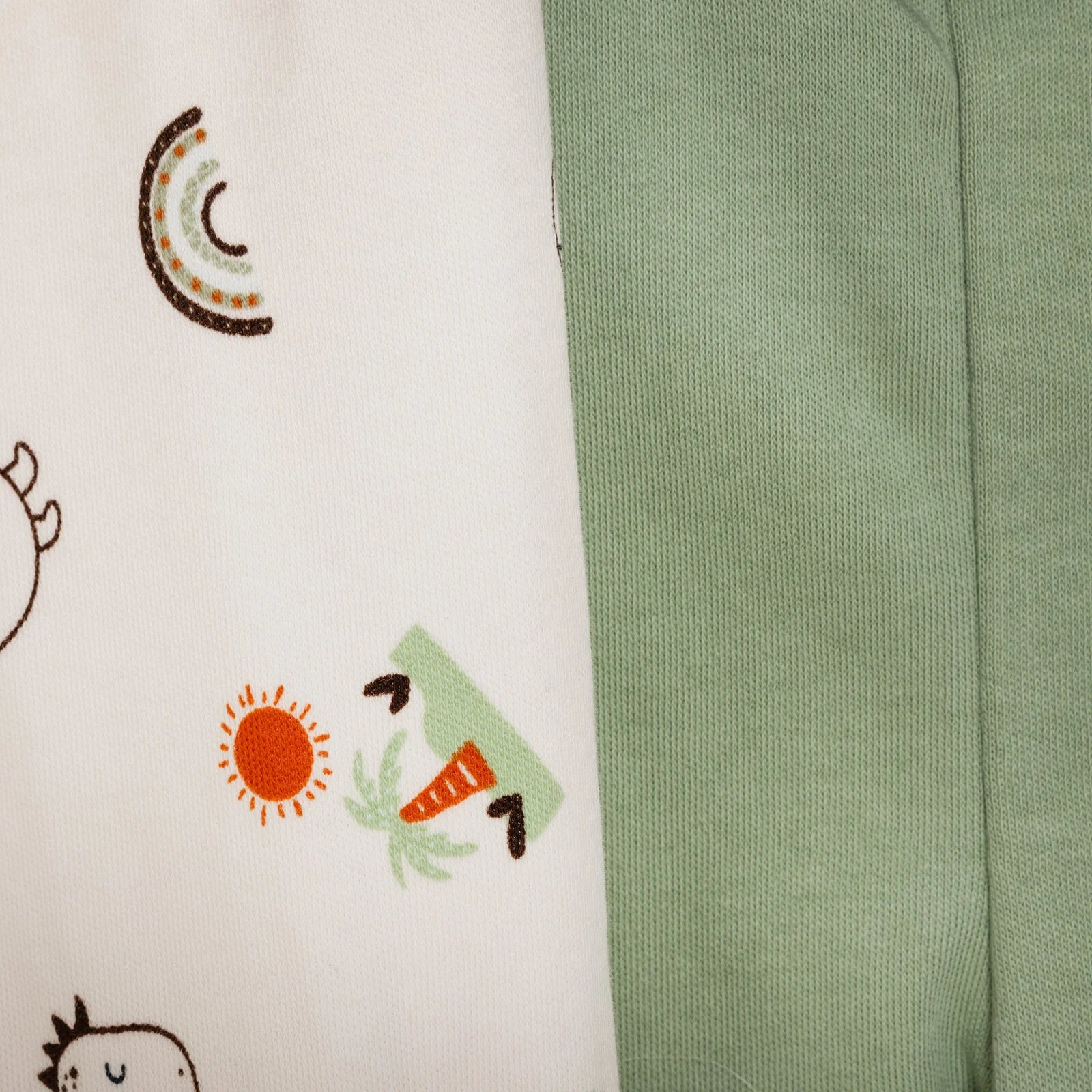 HelloBaby Newborn Footed Bottom 2 Pcs - Beige - ebebek - Black Friday