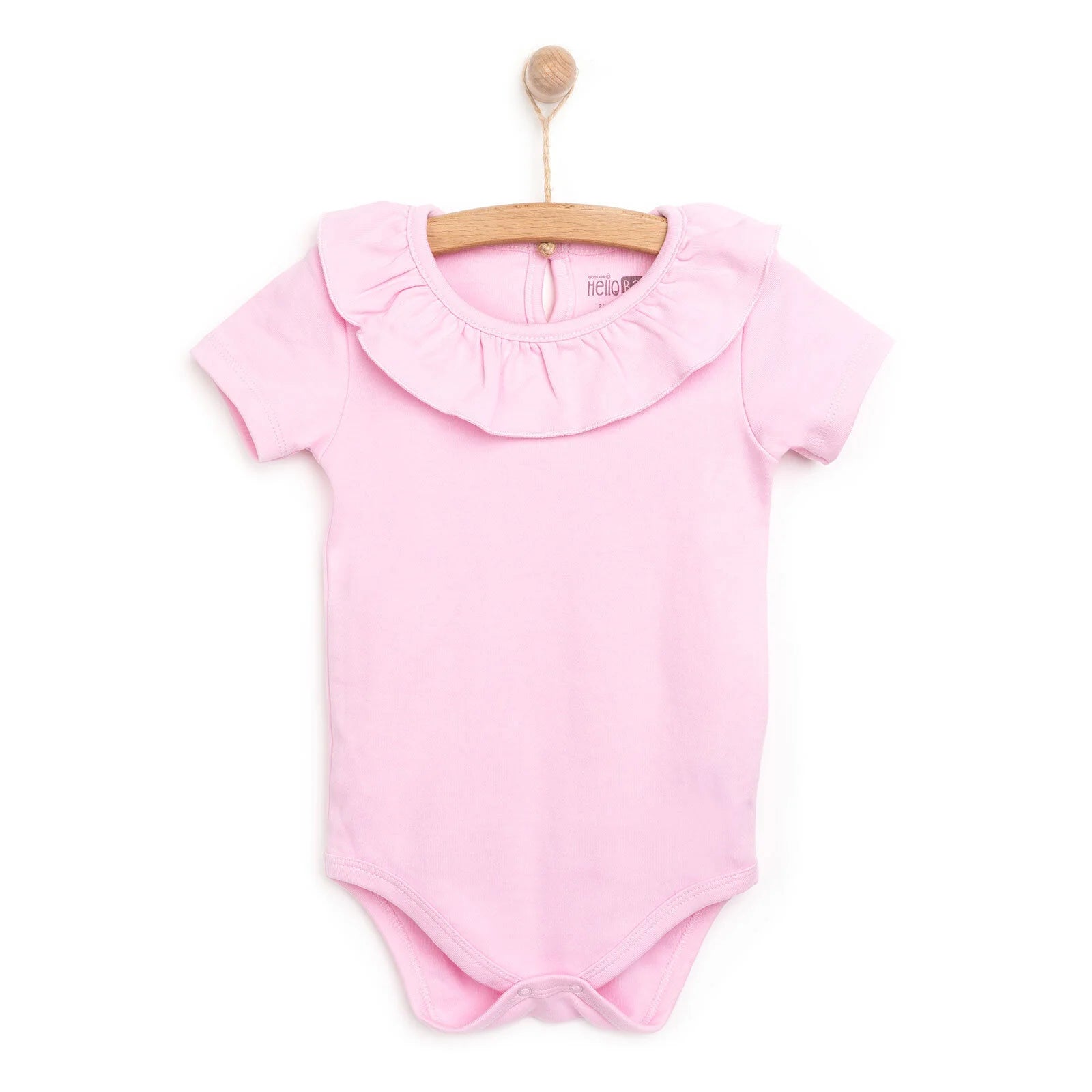 HelloBaby Girl Short Sleeve Bodysuit - Pink - ebebek - Black Friday