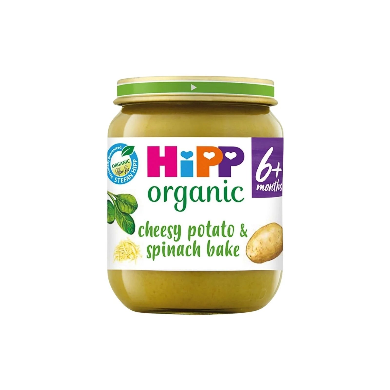 HiPP Organic Cheesy Potato & Spinach Bake Baby Food Jar 6+ months 125g - ebebek - Black Friday