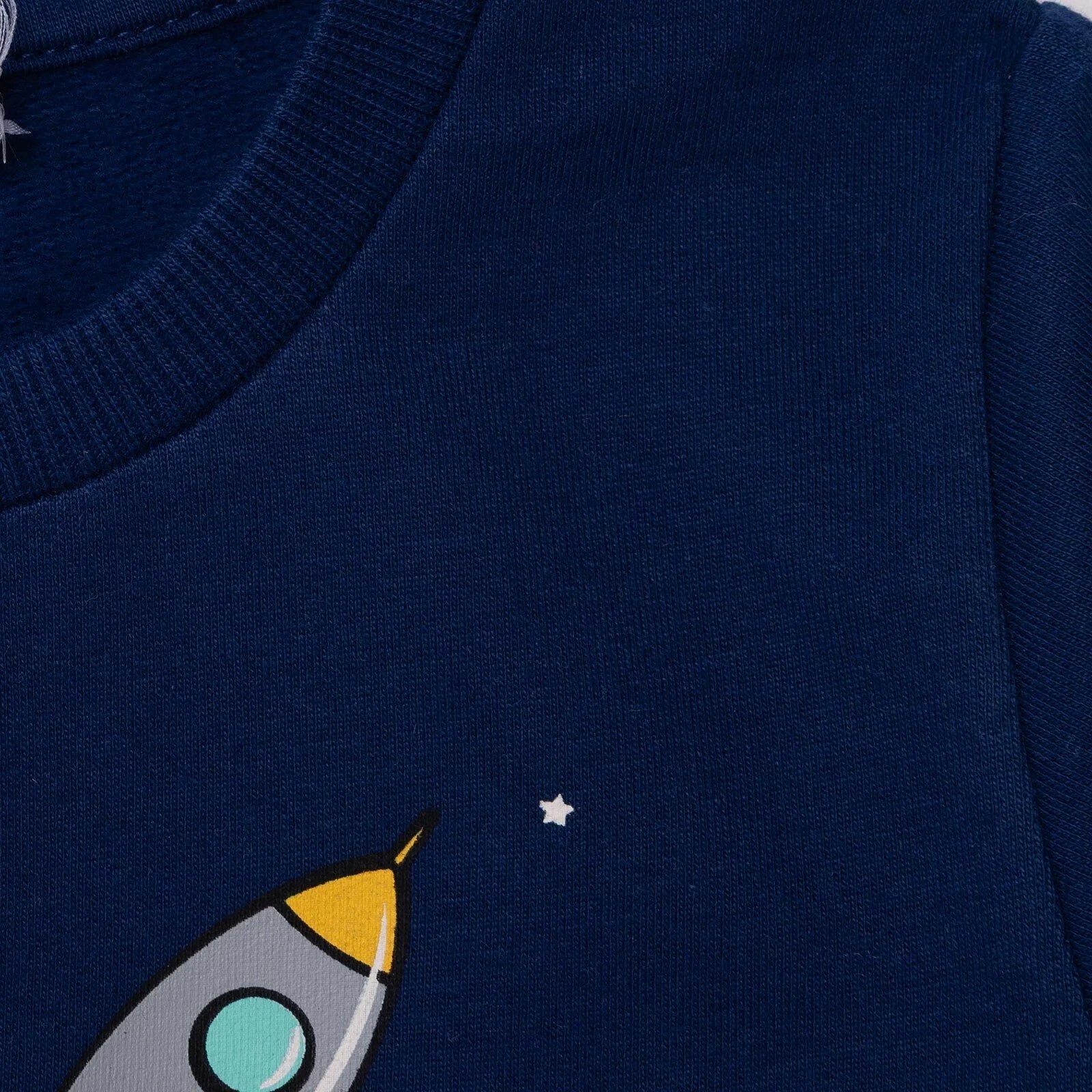 HelloBaby Basic Baby Boy Sweatshirt - Navy Blue - ebebek - Black Friday