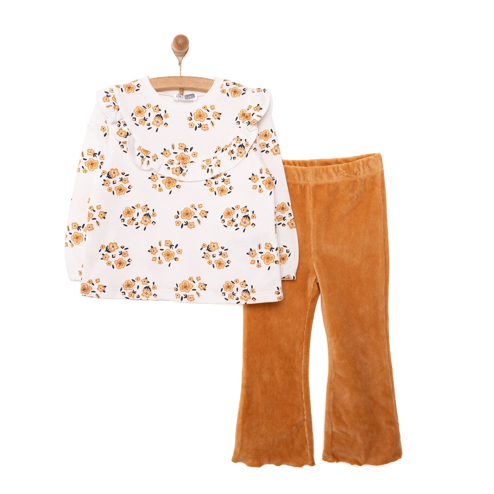 HelloBaby Happy Animals Girl Blouse - Tights - Ecru - ebebek - Black Friday