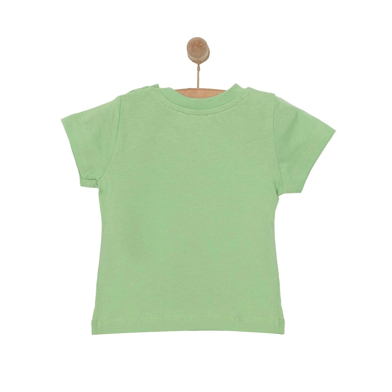 HelloBaby Basic Text Printed Tshirt - Green - ebebek - Black Friday