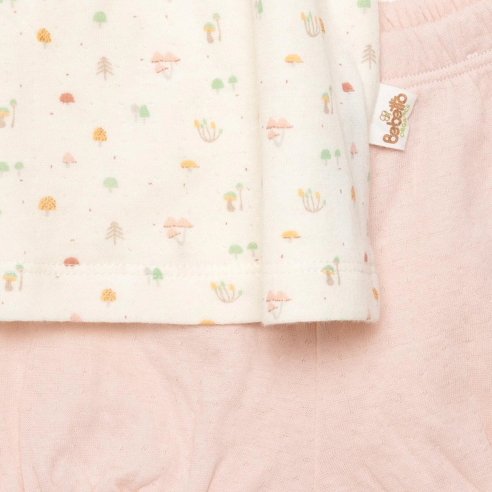 Bebetto Newborn Aloha Tshirt - Short - Light Rose - ebebek - Black Friday