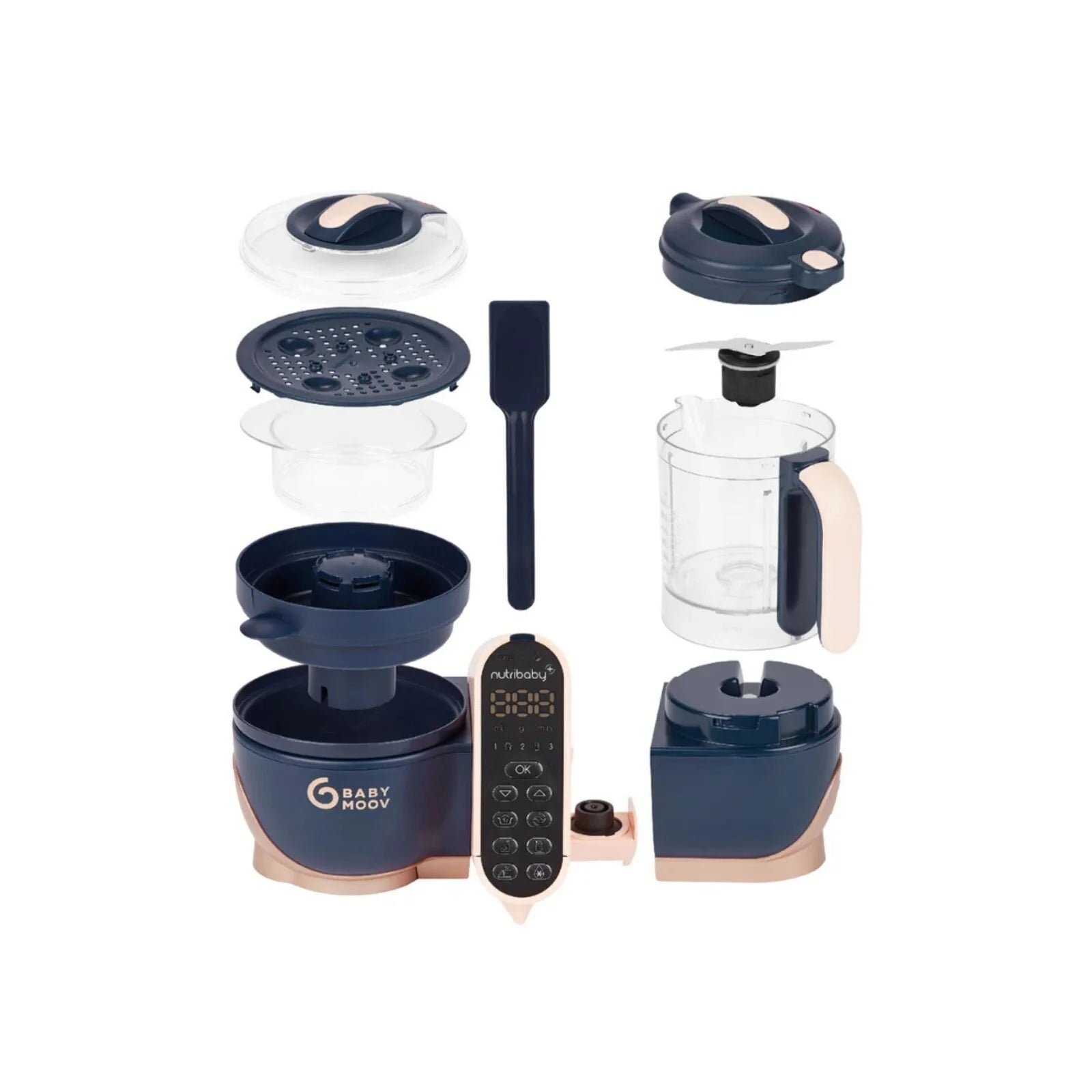 Babymoov Nutribaby Plus XL 5 - in - 1 Food Prep Machine - ebebek - Black Friday
