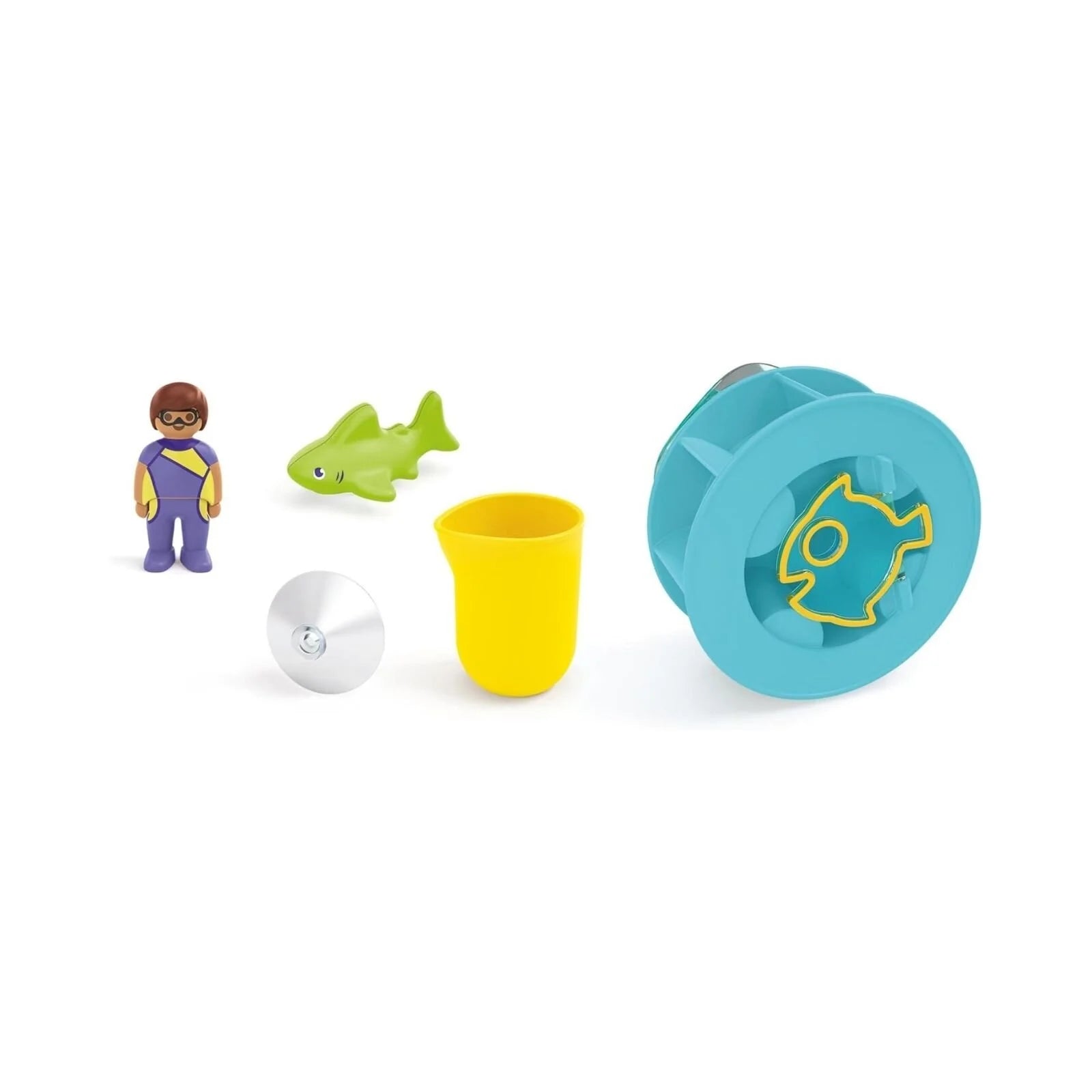 Playmobil Junior Aqua 71688 Water Wheel with Baby Shark - ebebek - Black Friday