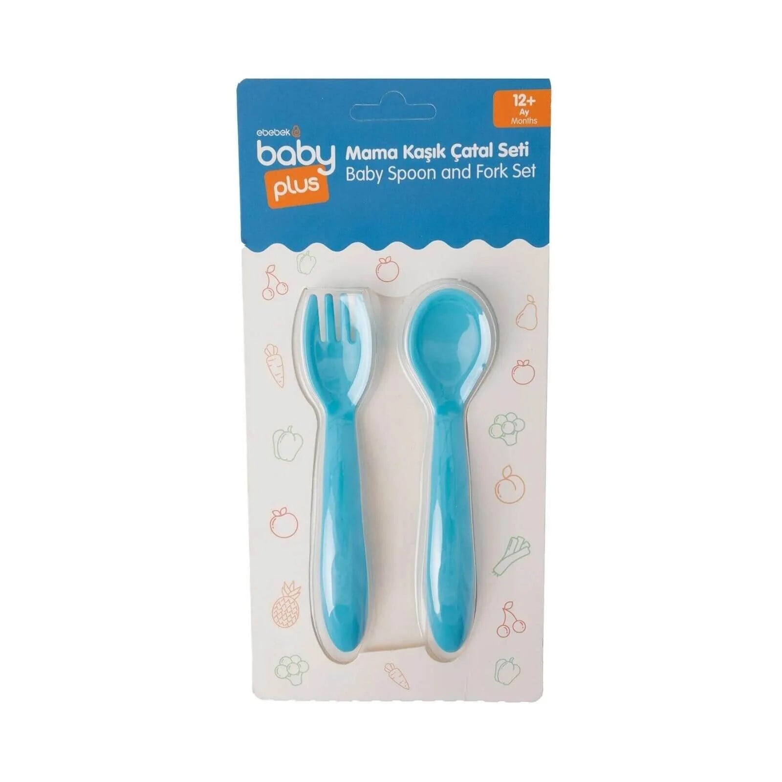 baby plus Baby Food Spoon & Fork Set - ebebek - Black Friday