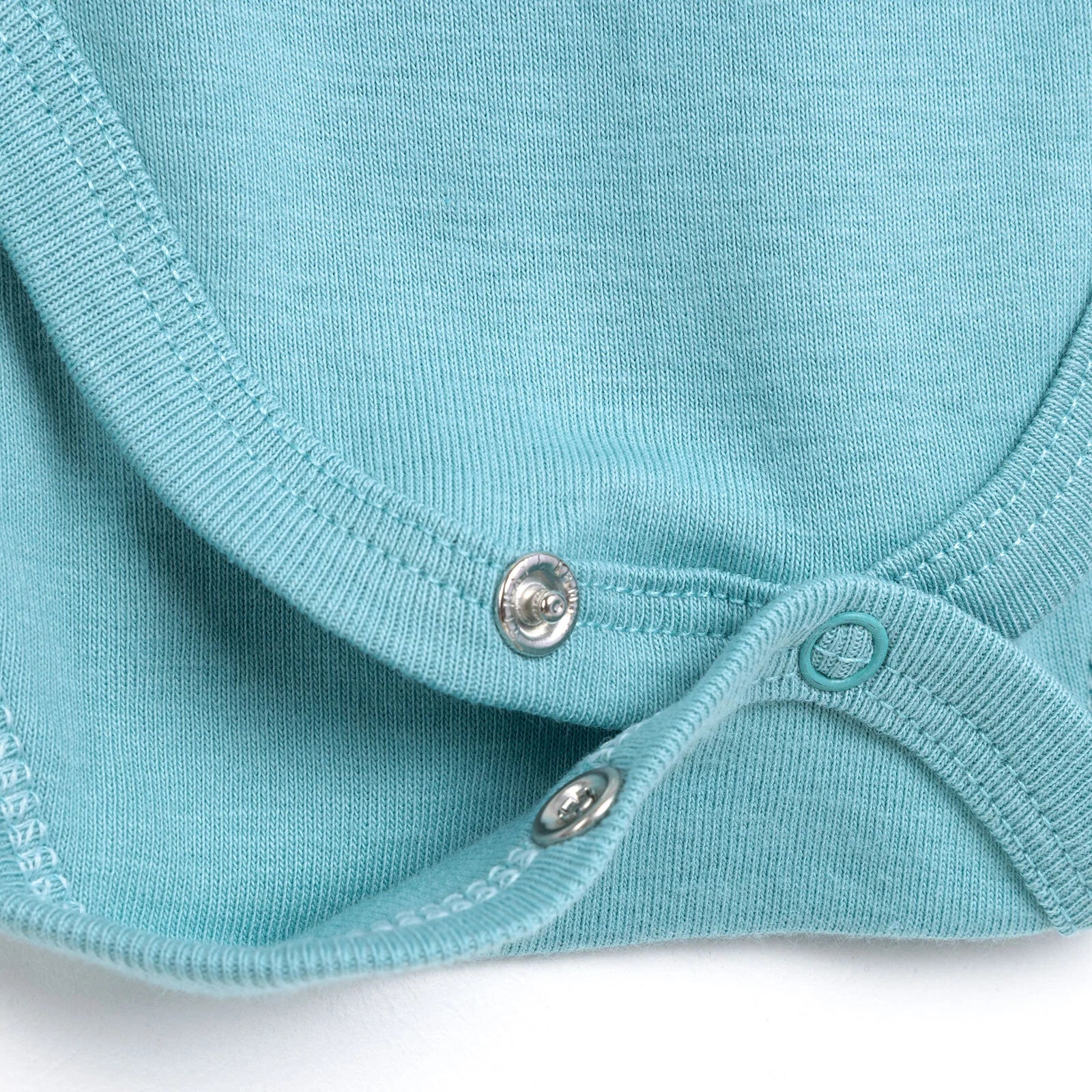 HelloBaby Short Sleeve Bodysuit - Petrol Green - ebebek - Black Friday