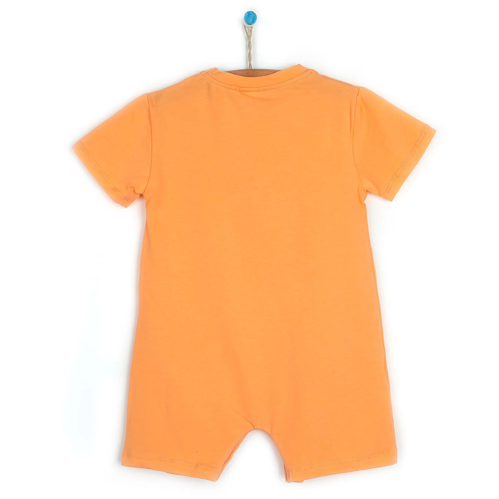 Tuffy Sea Shell Short Sleeeve Jumpsuit - Salmon - ebebek - Black Friday