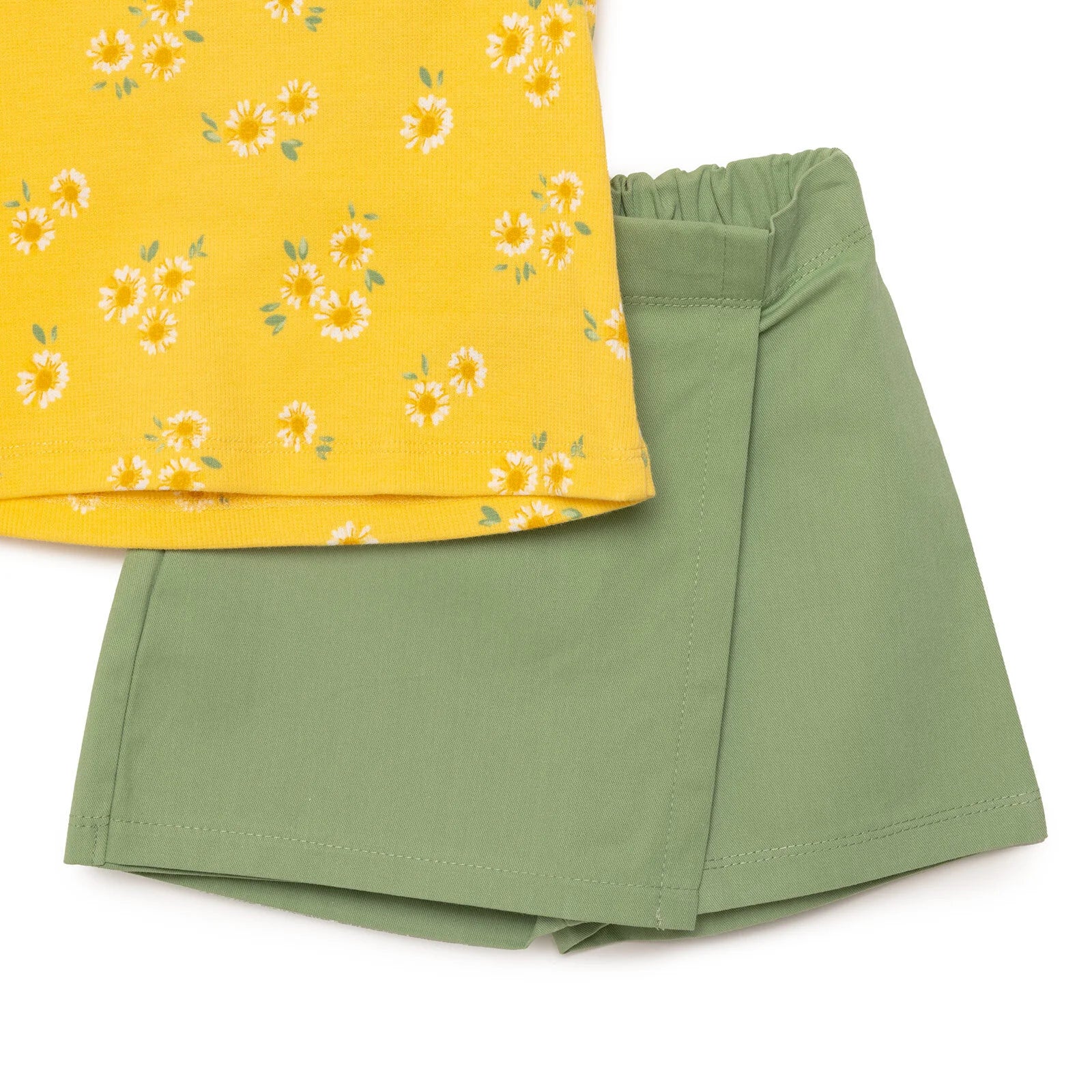 HelloBaby Sun Flower Girl Blouse & Short - Yellow - ebebek - Black Friday