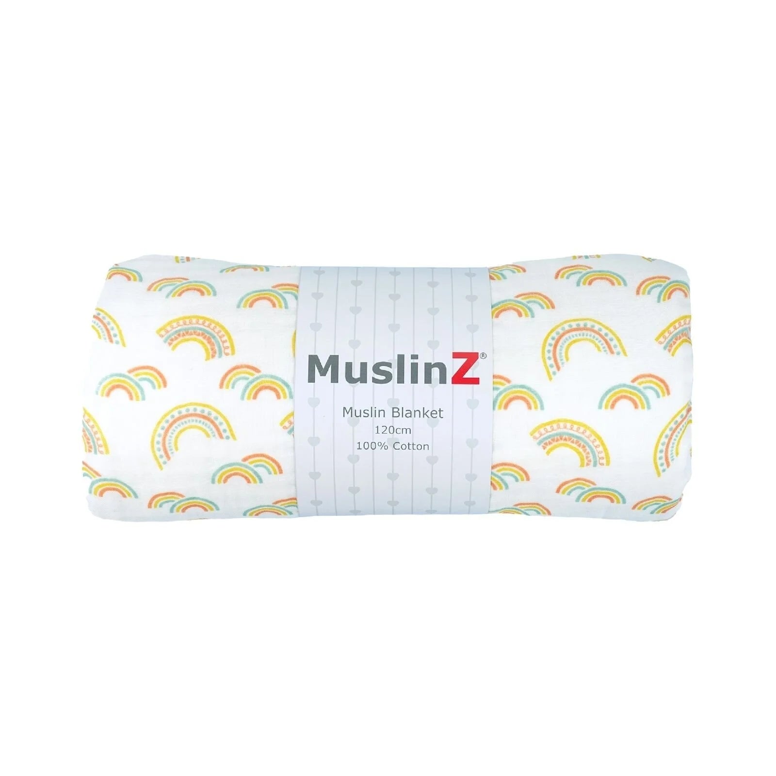 MuslinZ Muslin Blanket 120cm - Rainbow - ebebek - Black Friday