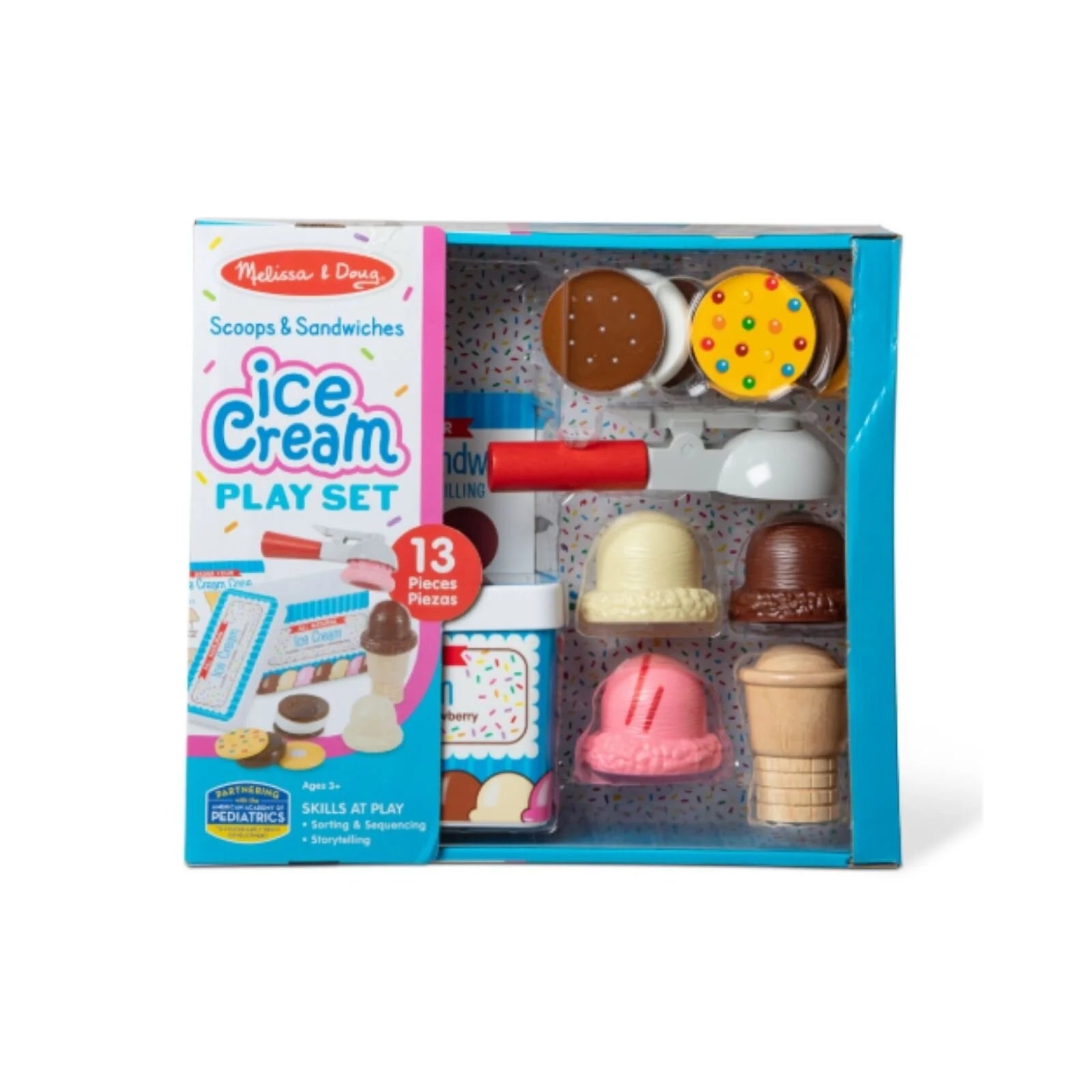 Melissa & Doug Scoop & Sandwiches Ice Cream Playset - ebebek - Black Friday