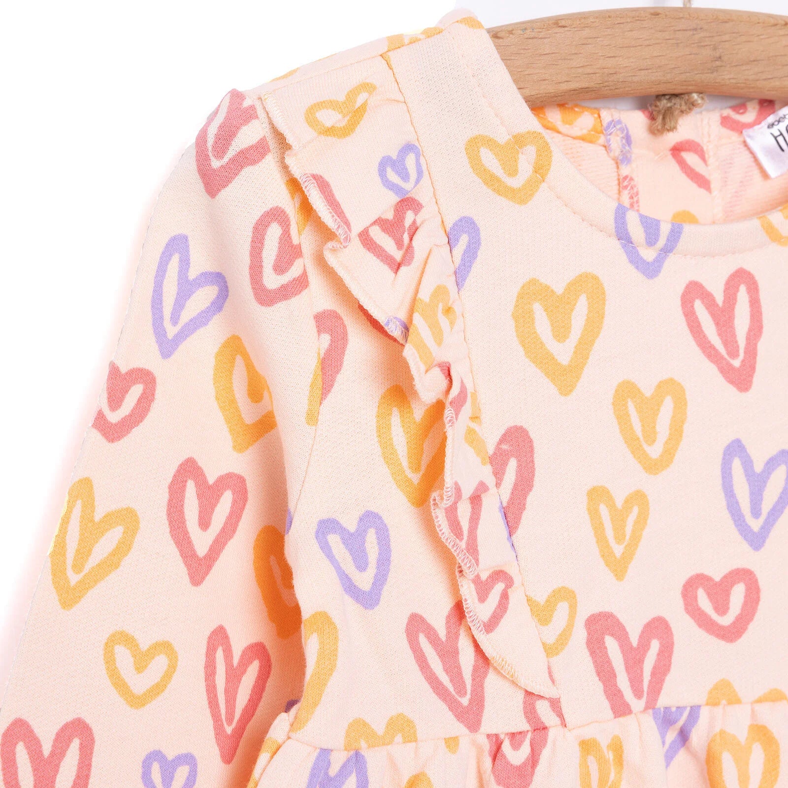 HelloBaby Basic Baby Girl Dress - Salmon - ebebek - Black Friday