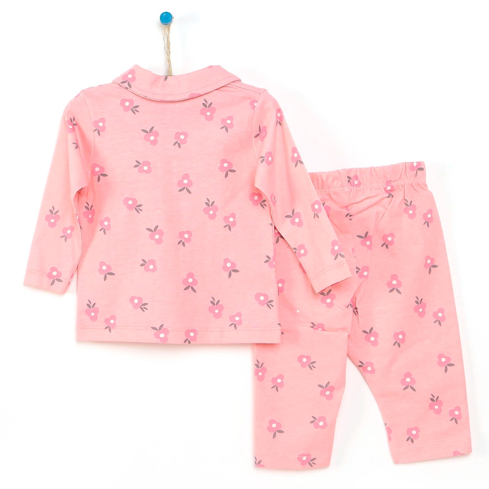 HelloBaby Basic Baby Girl Pyjamas Set - Powder - ebebek - Black Friday