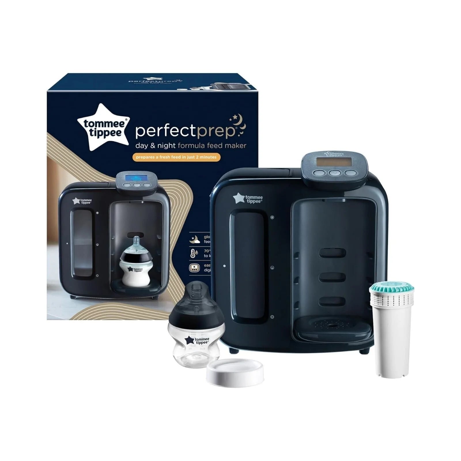 Outlet - Tommee Tippee Perfect Prep Day & Night - Slate - ebebek - Black Friday