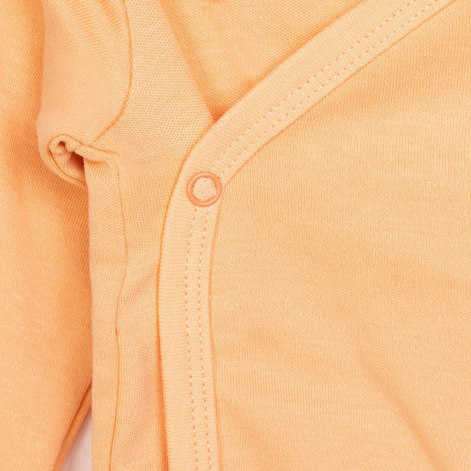 HelloBaby Newborn Organic Wrapover Top - Hat - Orange - ebebek - Black Friday