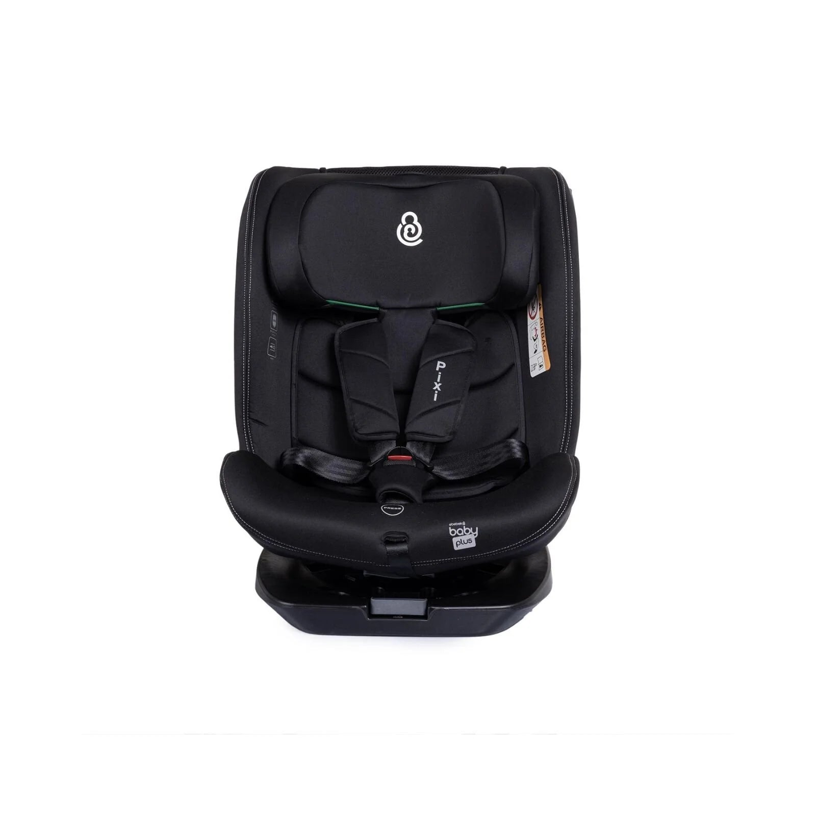 baby plus Pixi i - Size Car Seat - Black - ebebek - Black Friday
