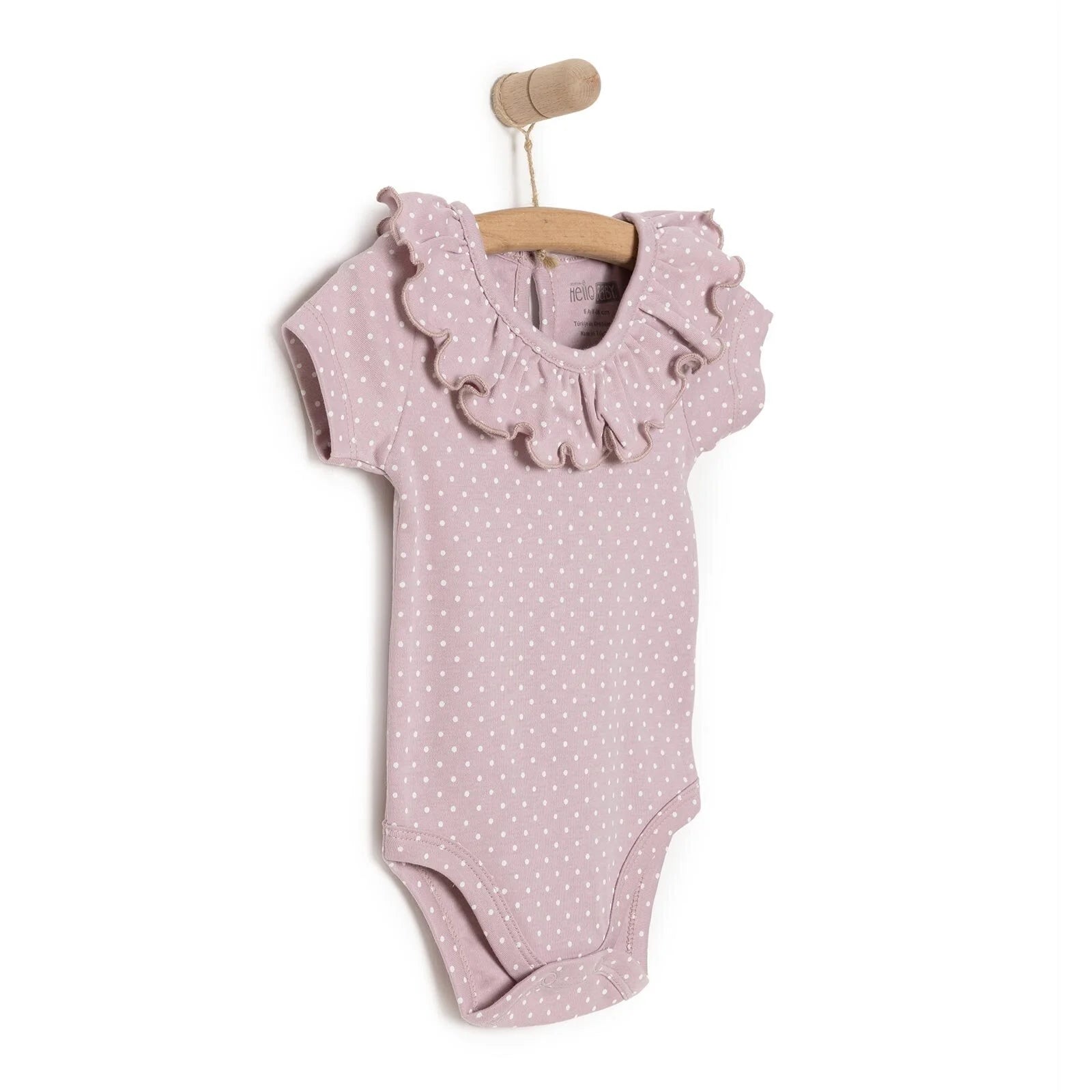 HelloBaby Baby Girl Short Sleeve Body - Pink - ebebek - Black Friday