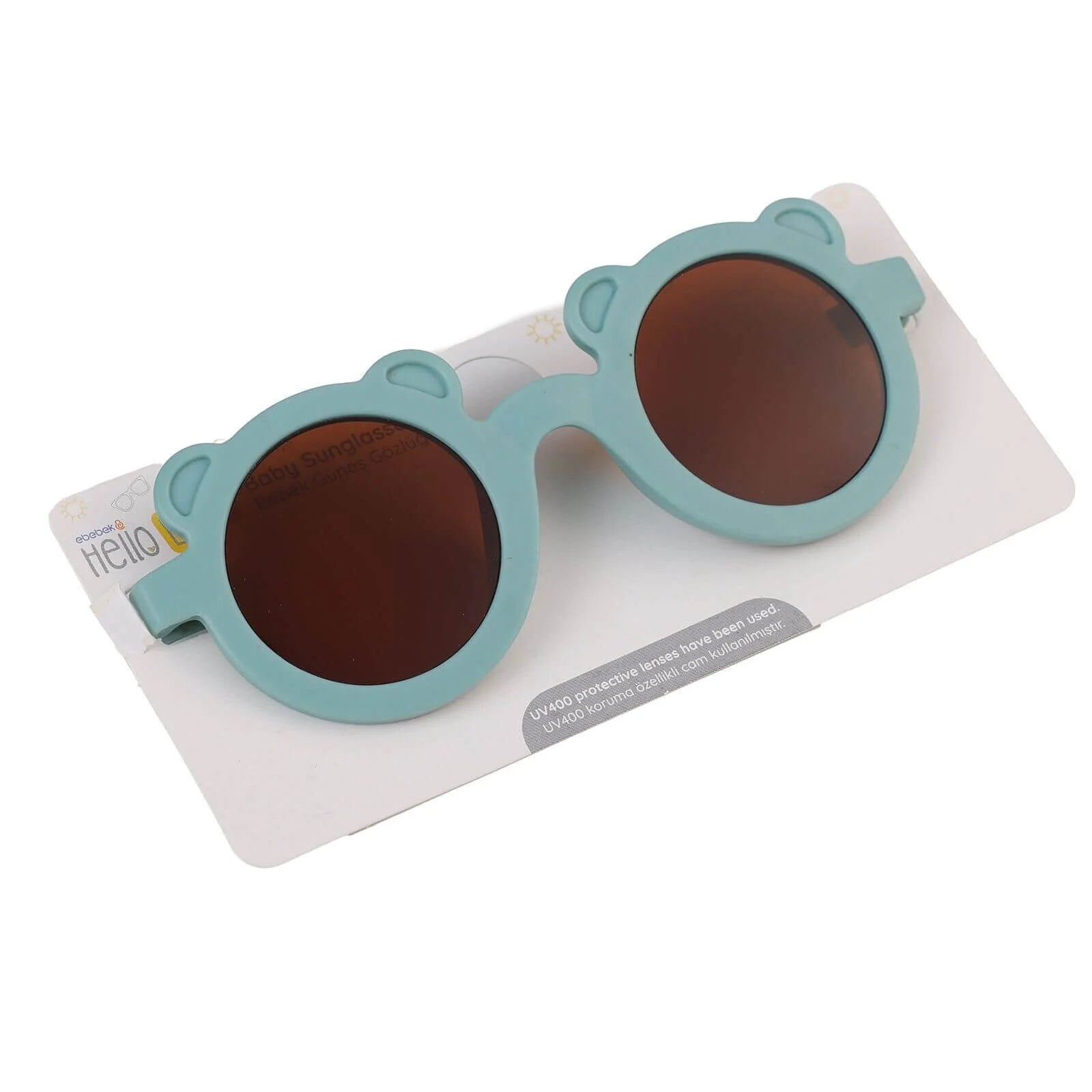 HelloBaby Teddy Bear Frame Sunglasses - Mint - ebebek - Black Friday