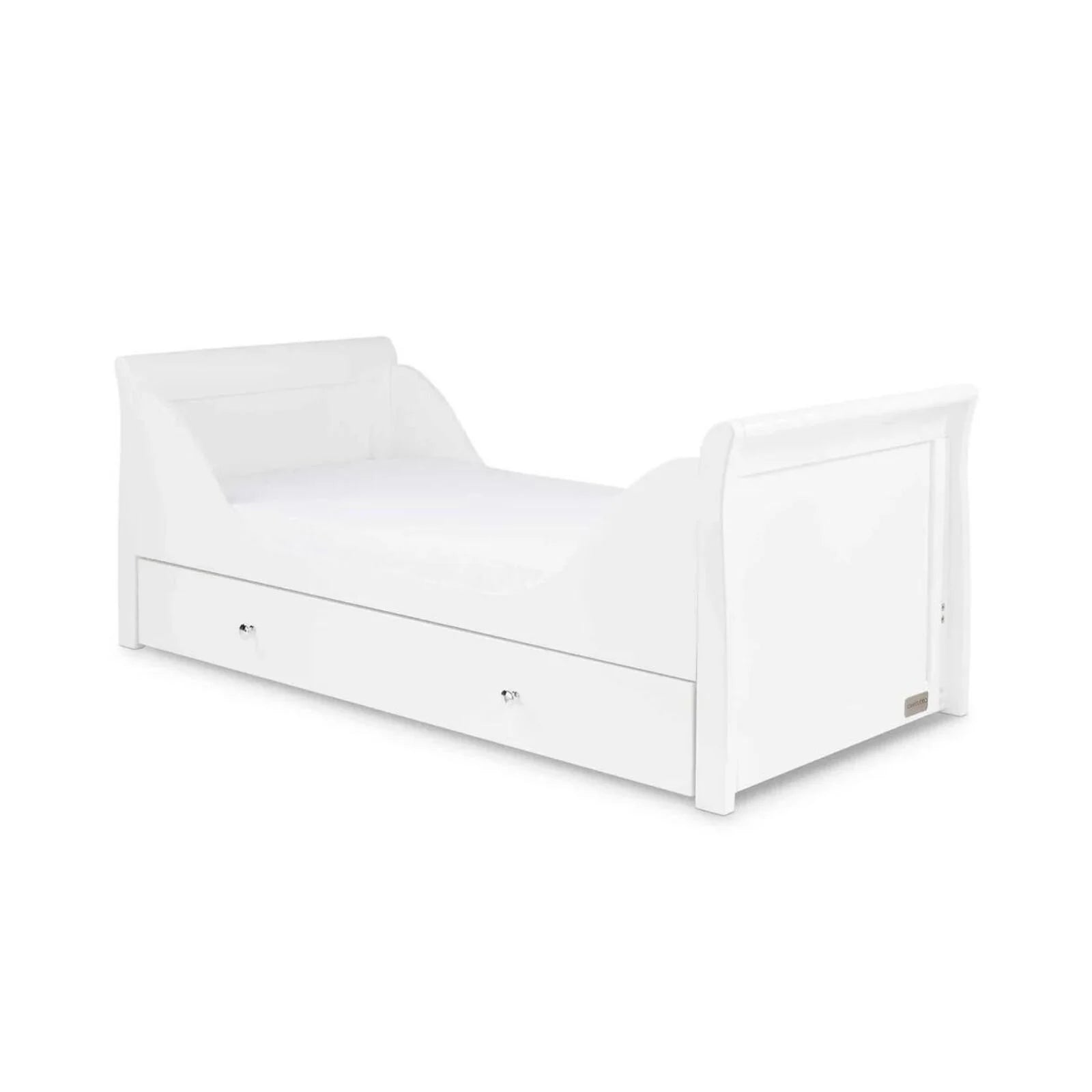 Ickle Bubba Snowdon Classic Cot Bed White - Premium Sprung Mattress - ebebek - Black Friday