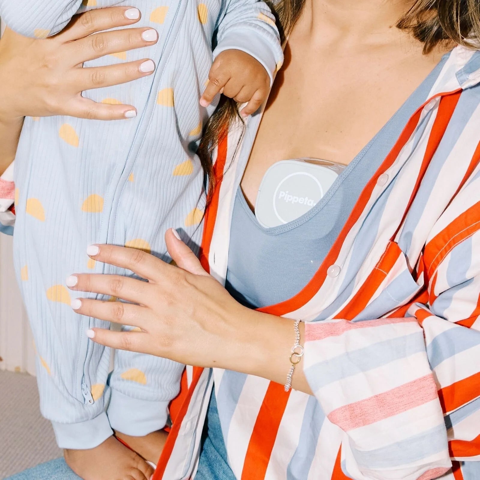 Pippeta Wearable Electric Breast Pump - Sea Salt - ebebek - Black Friday