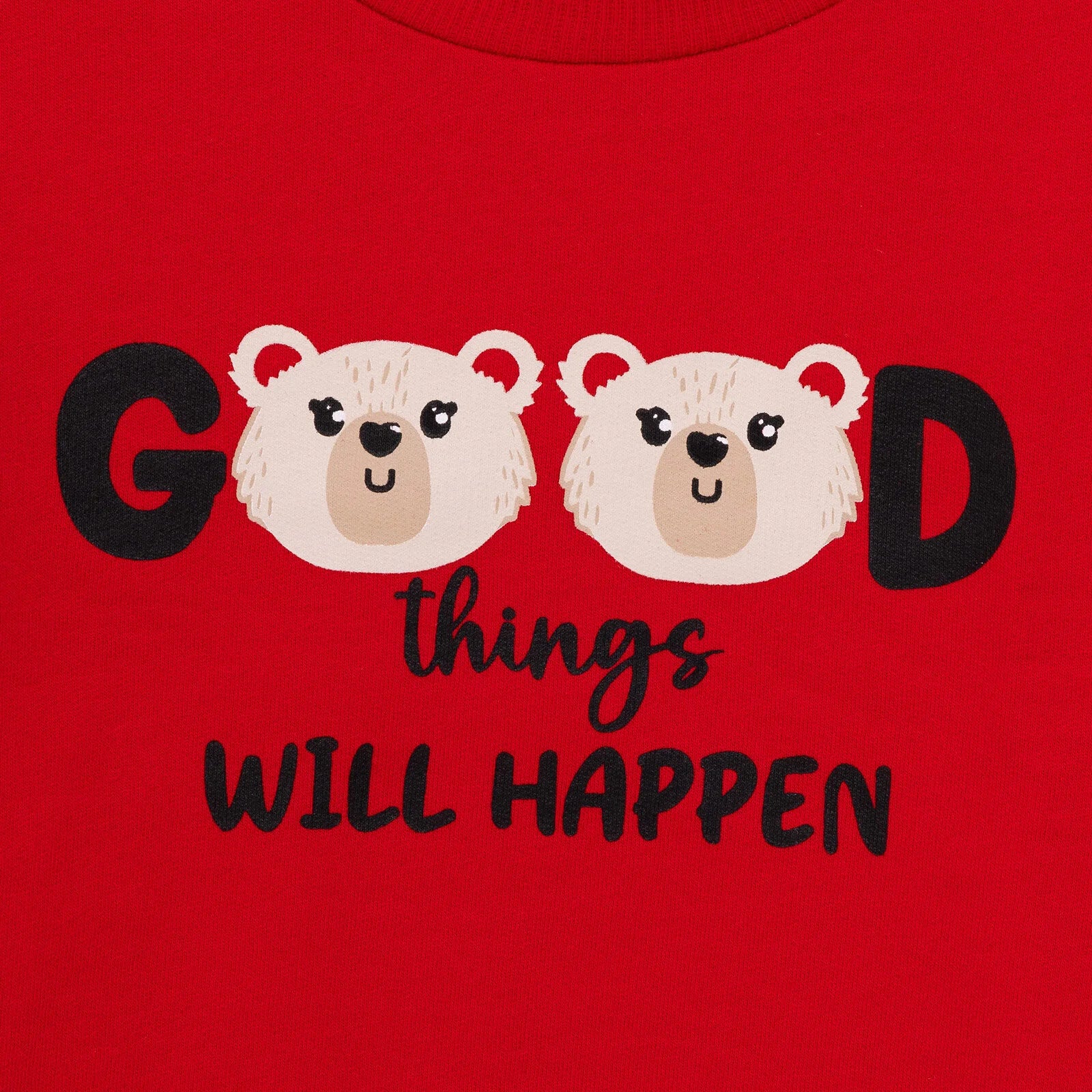 HelloBaby Basic Sweatshirt - Red - ebebek - Black Friday