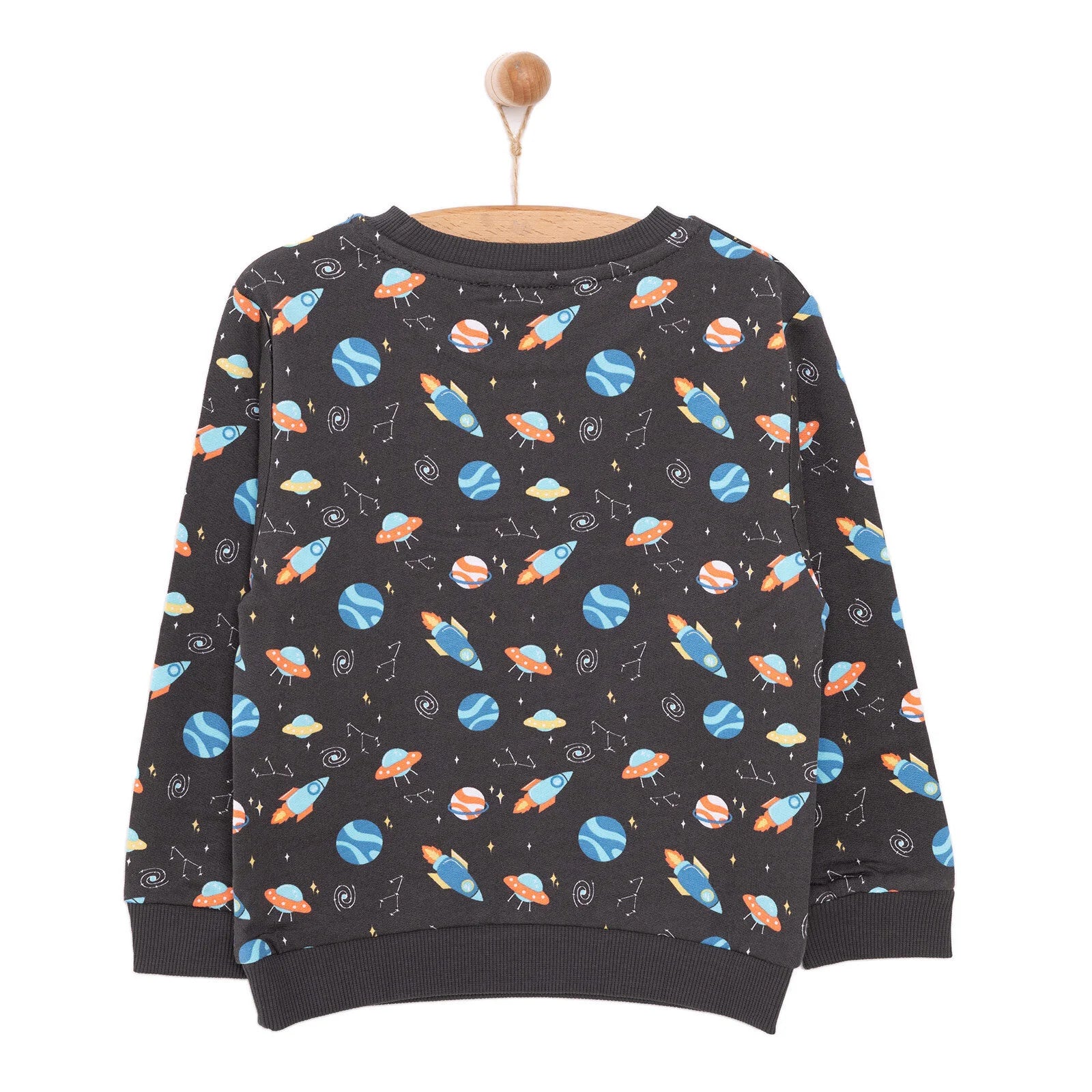 HelloBaby Basic Low Raised Animals Printed Sweatshirt - ebebek - Black Friday