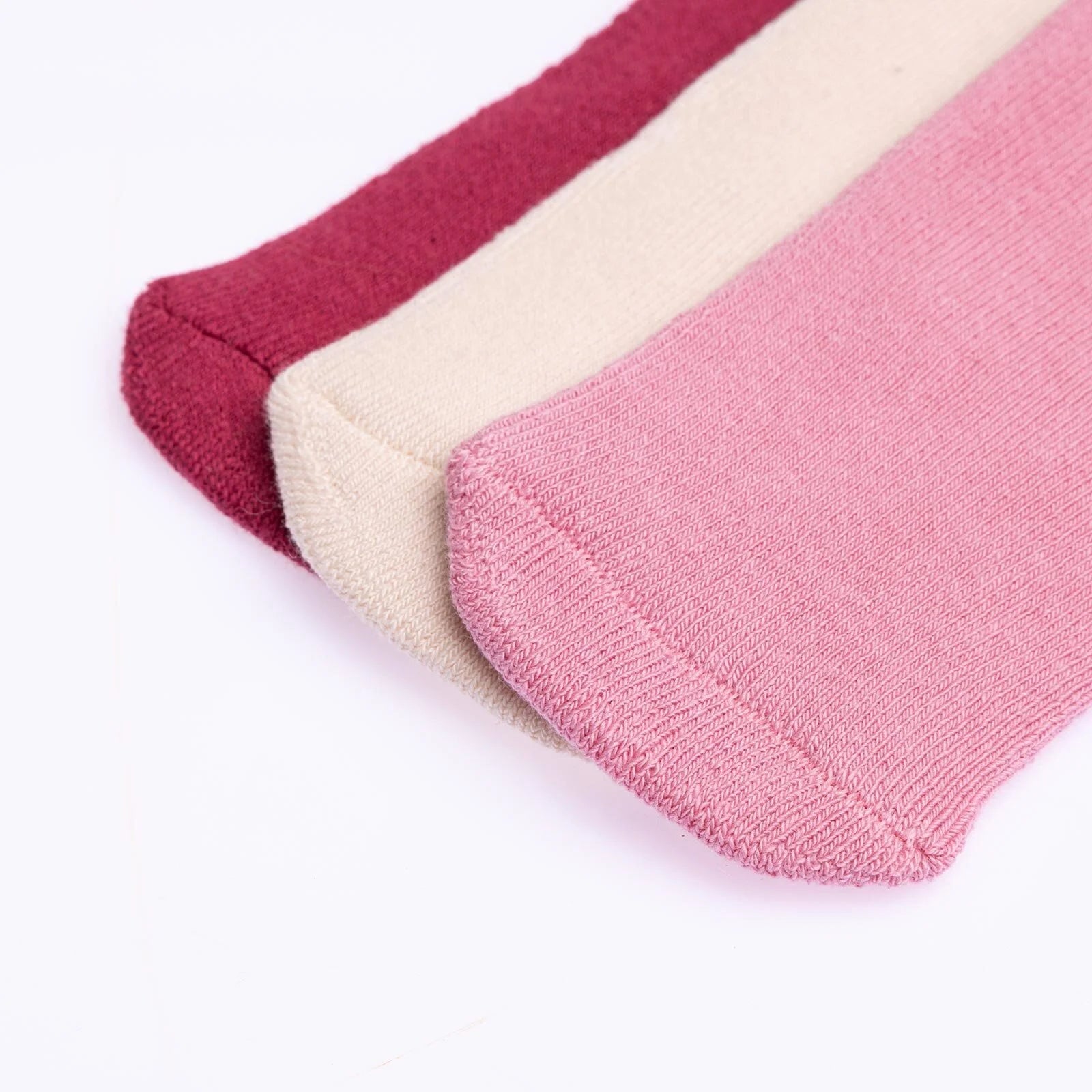 HelloBaby Girl Chenille Socks 3 Pack - Light Rose - ebebek - Black Friday