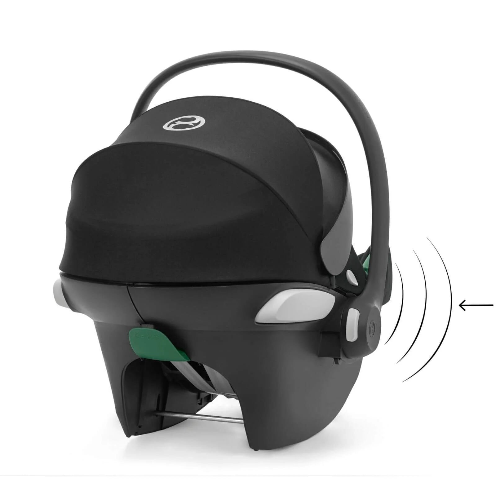 Cybex Aton B2 i - Size Infant Group 0/1 Car Seat & Base (Birth to 4 Years) - Volcano Black - ebebek - Black Friday