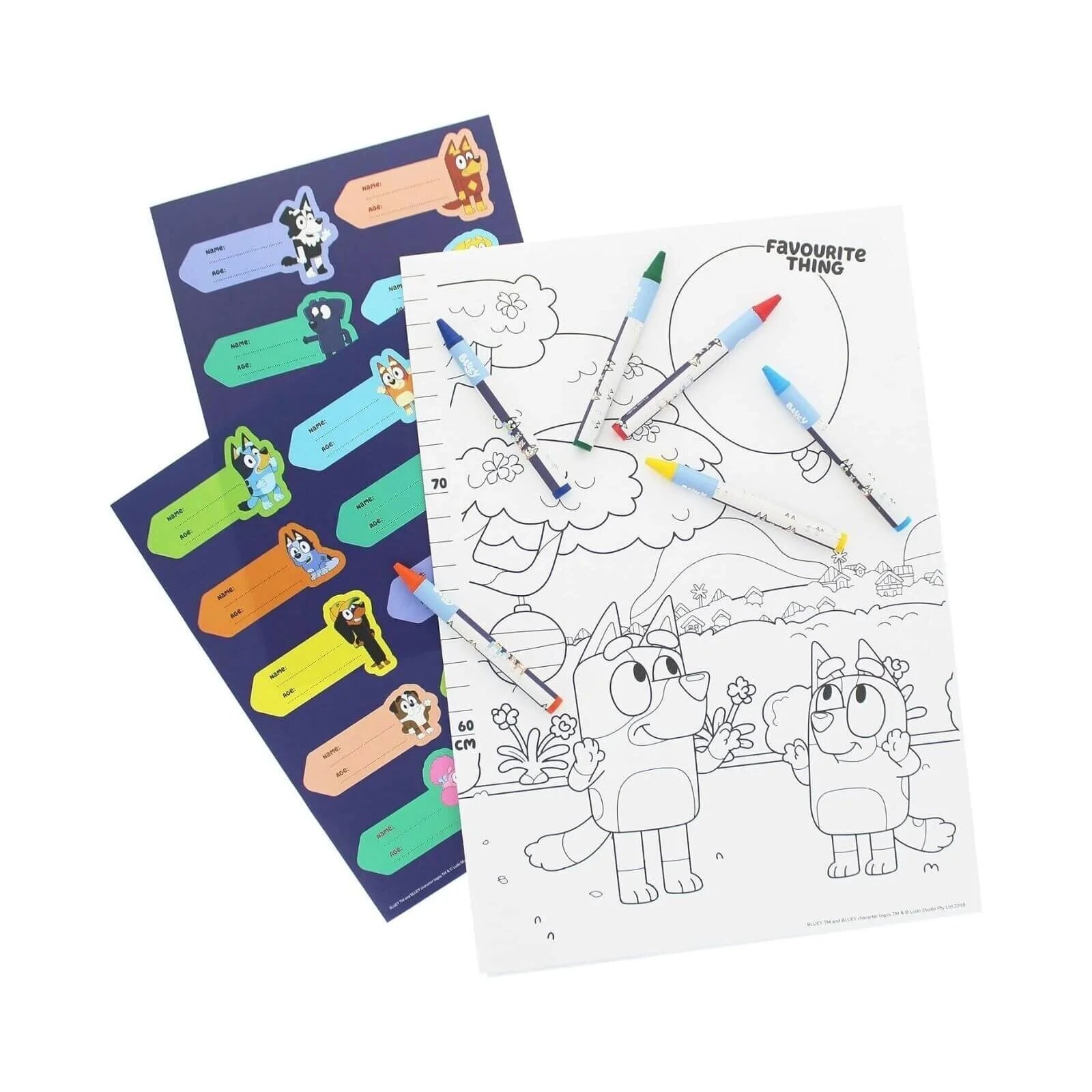 Bluey Height Chart - ebebek - Black Friday