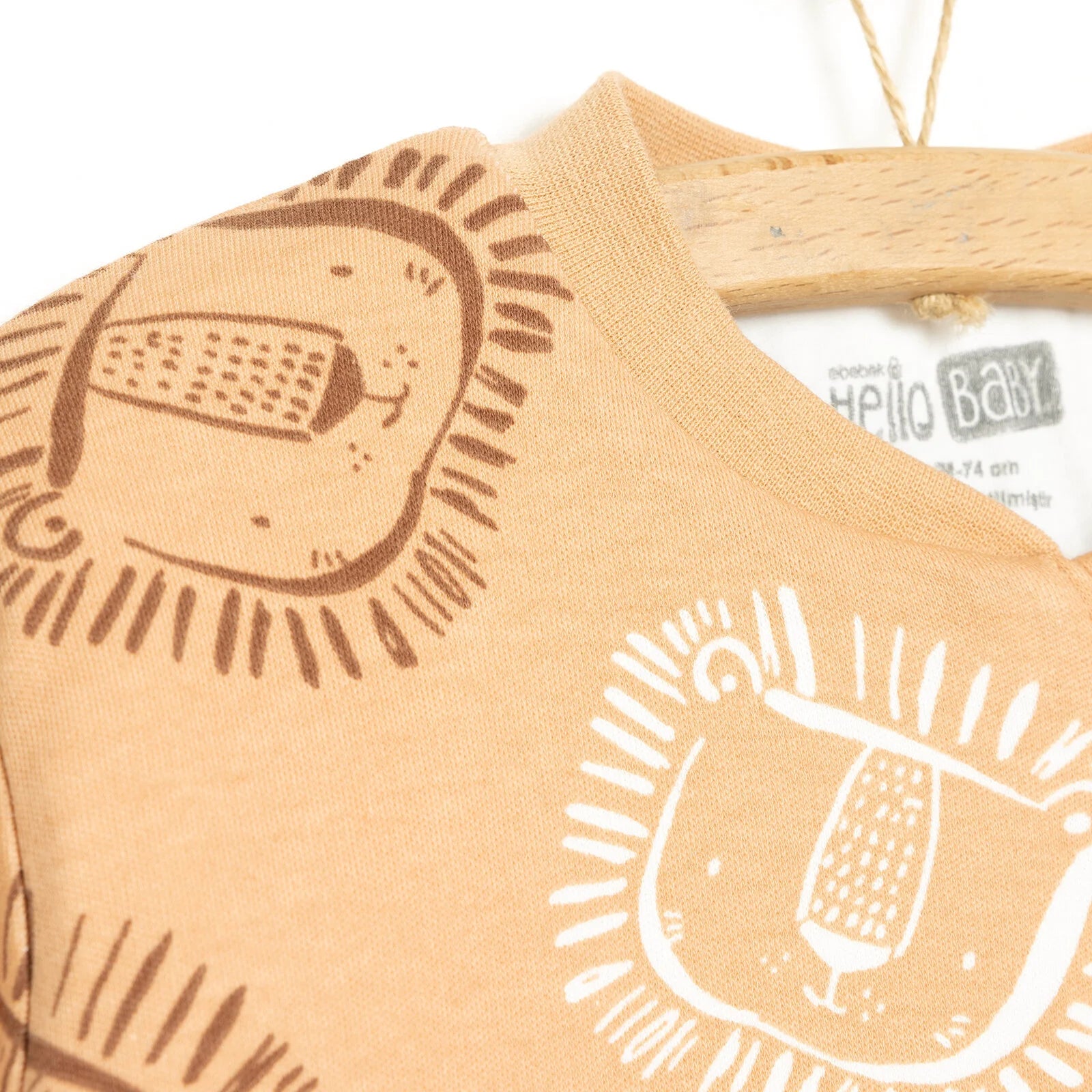 HelloBaby Boy Sleepsuit - Brown - ebebek - Black Friday