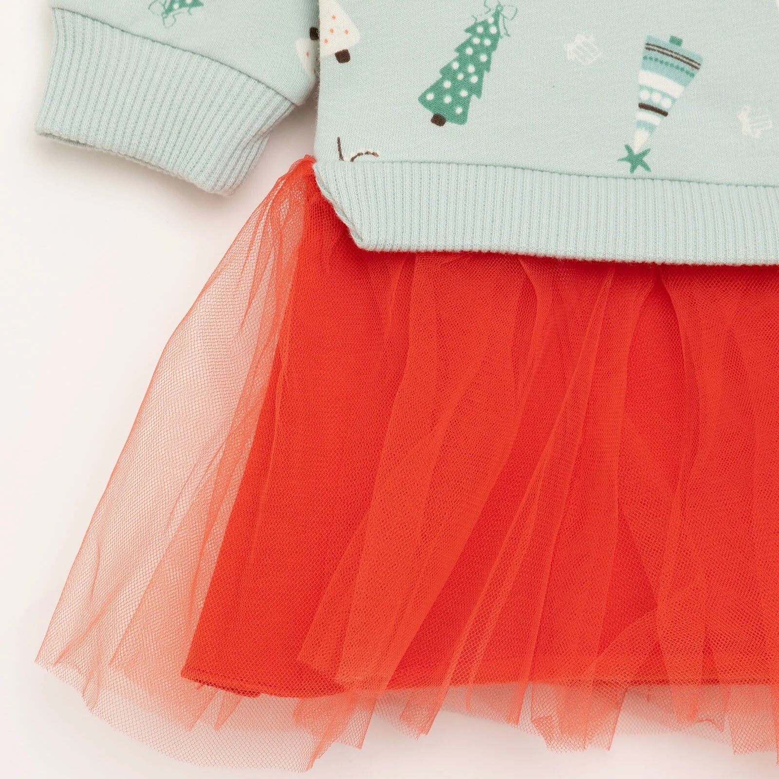 Bebetto Newborn Christmas Dress - Orange - ebebek - Black Friday