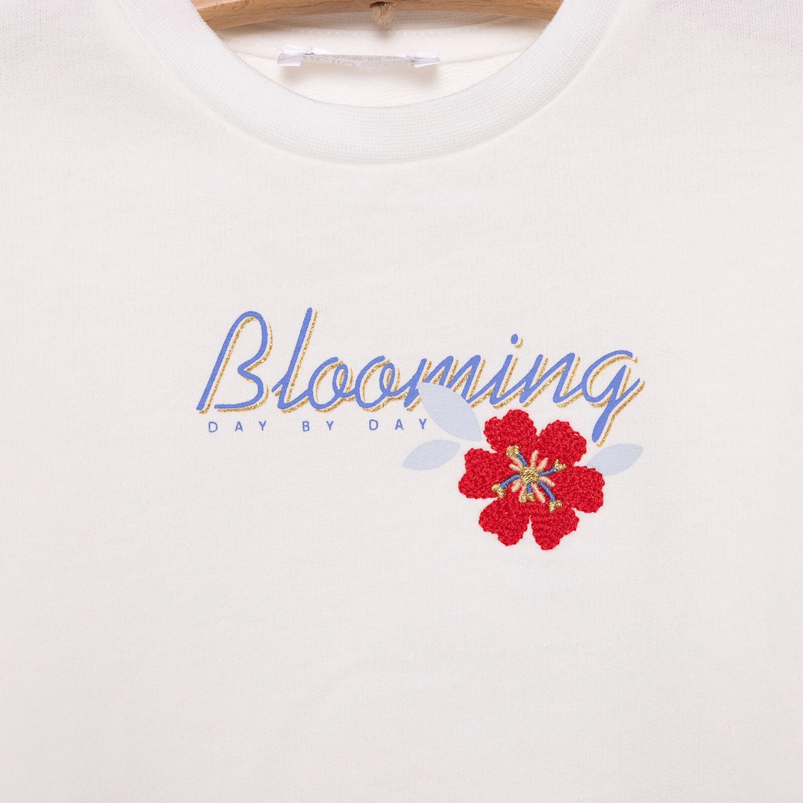 HelloBaby Spring Memories Sweatshirt - Ecru - ebebek - Black Friday