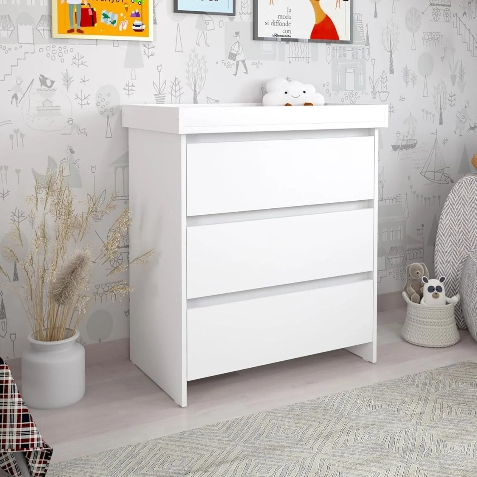 Shefa Kids 880 Baby Changing Unit - White - ebebek - Black Friday