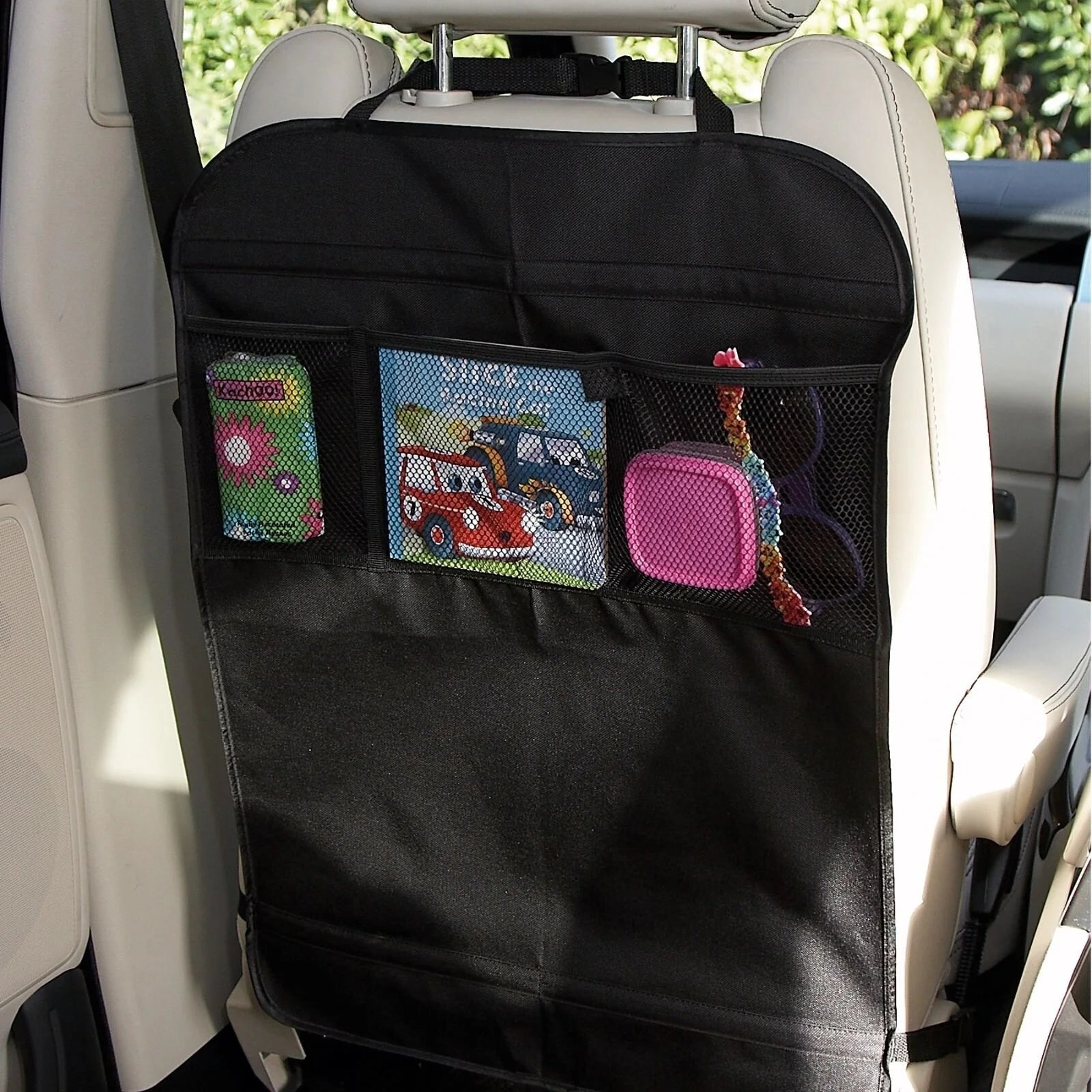 Clippasafe Seat Back Scuff Protector with Storage Pockets - ebebek - Black Friday