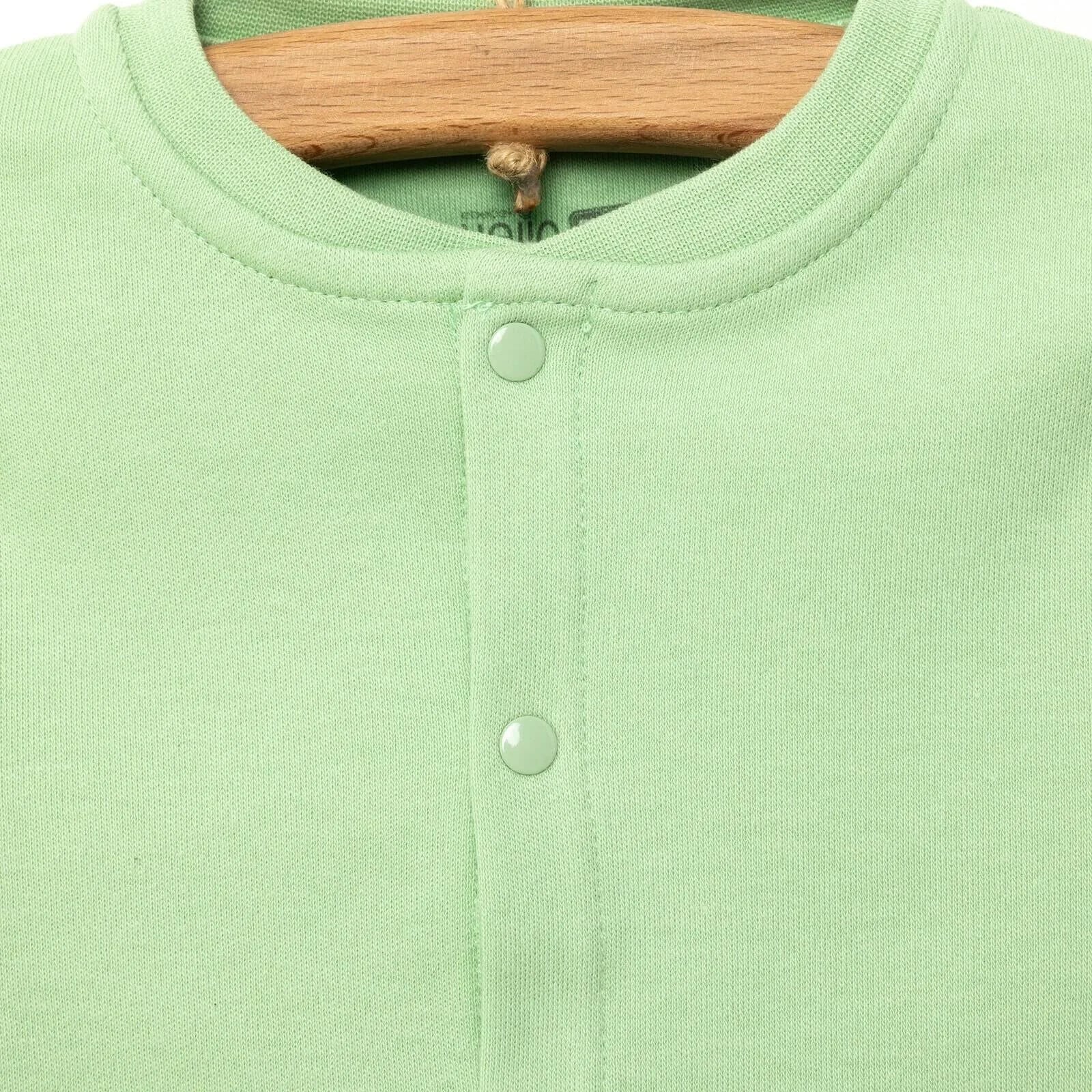 HelloBaby Basic Ribbed Cardigan - Green - ebebek - Black Friday