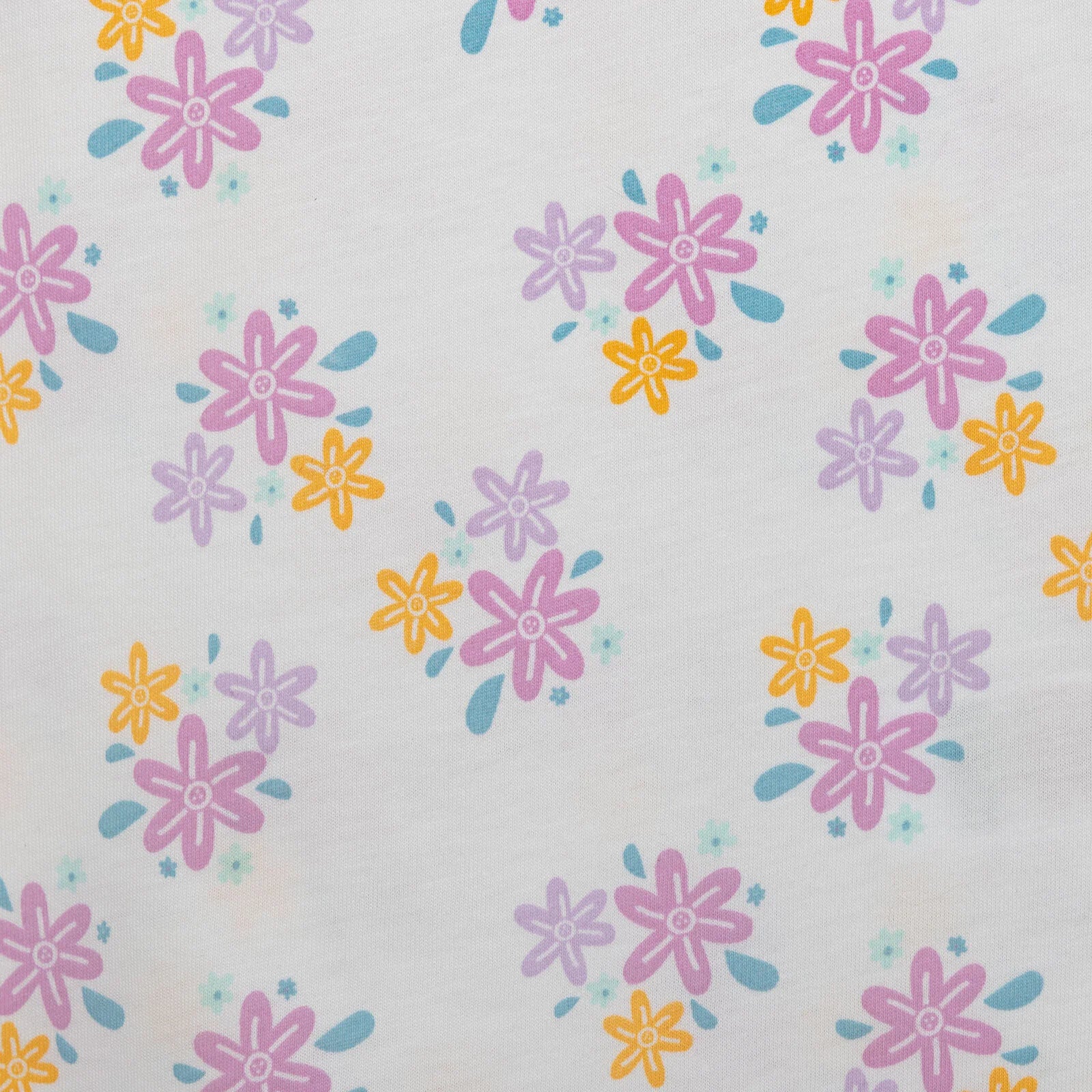 HelloBaby Basic Girl Flowers Patterned T-shirt & Short - Patterned - ebebek - Black Friday