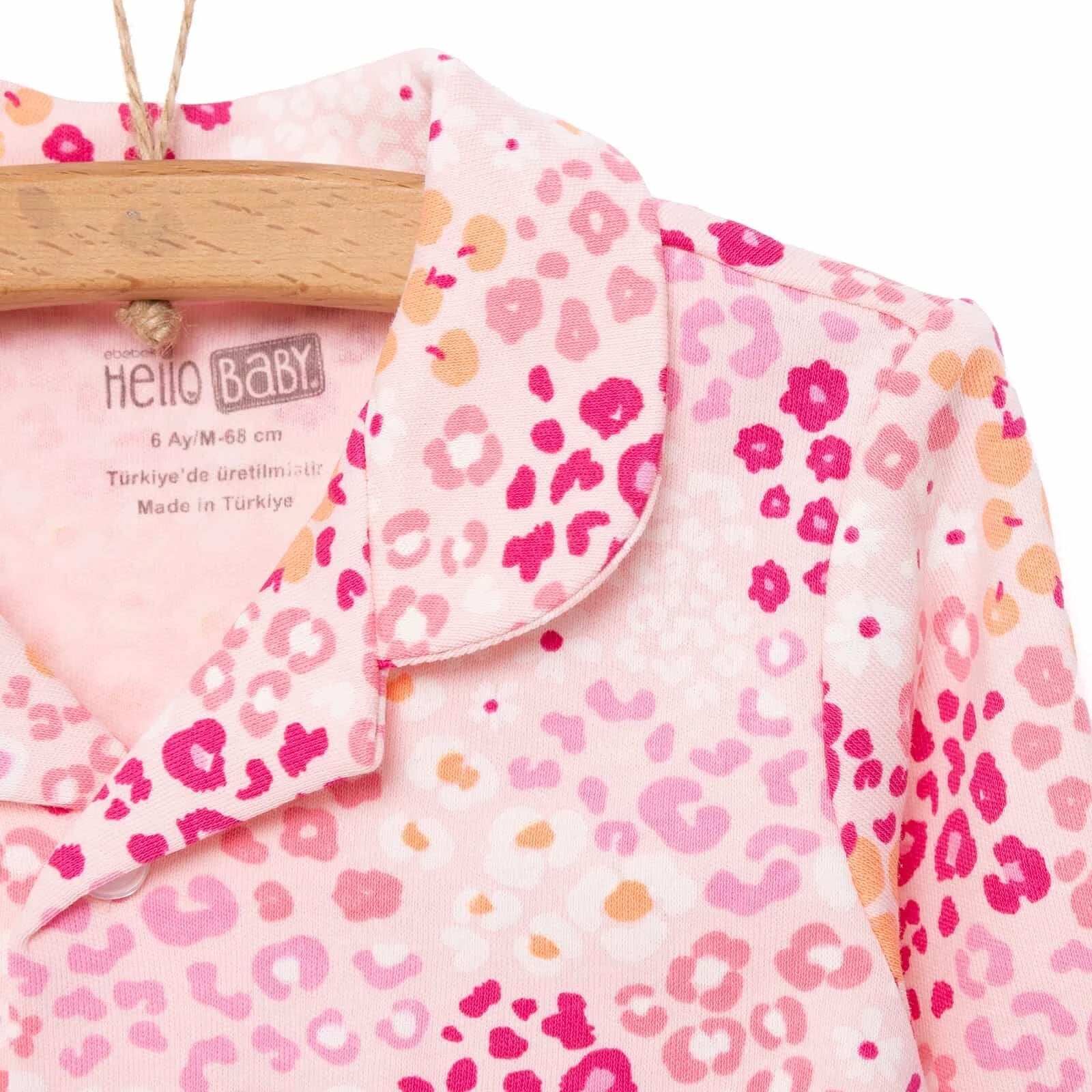 HelloBaby Baby Girl Long Sleeve Pyjamas Set - Pink - ebebek - Black Friday