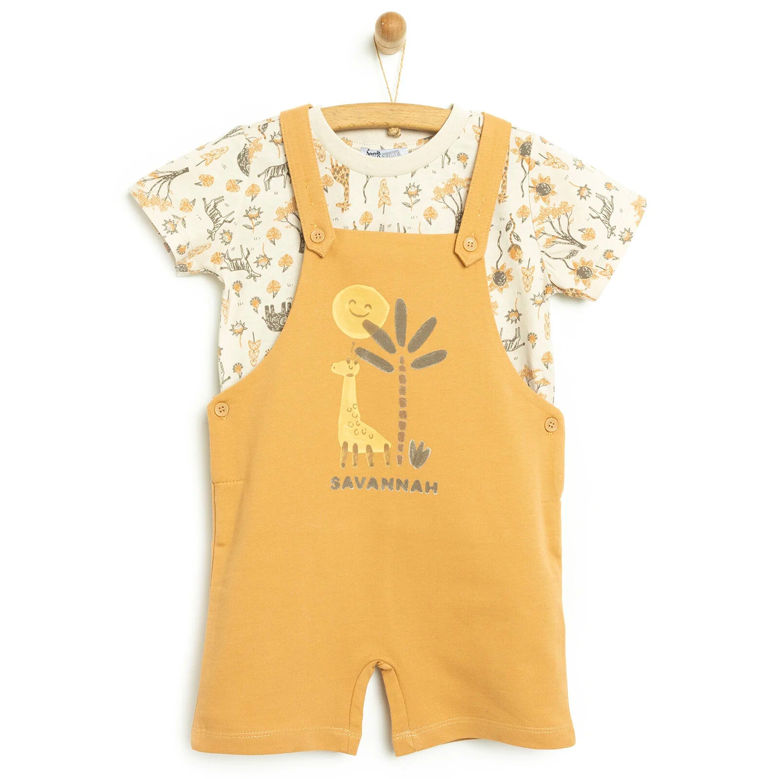 HelloBaby Bacic Baby Boy T-shirt - Dungaree - Nude - ebebek - Black Friday