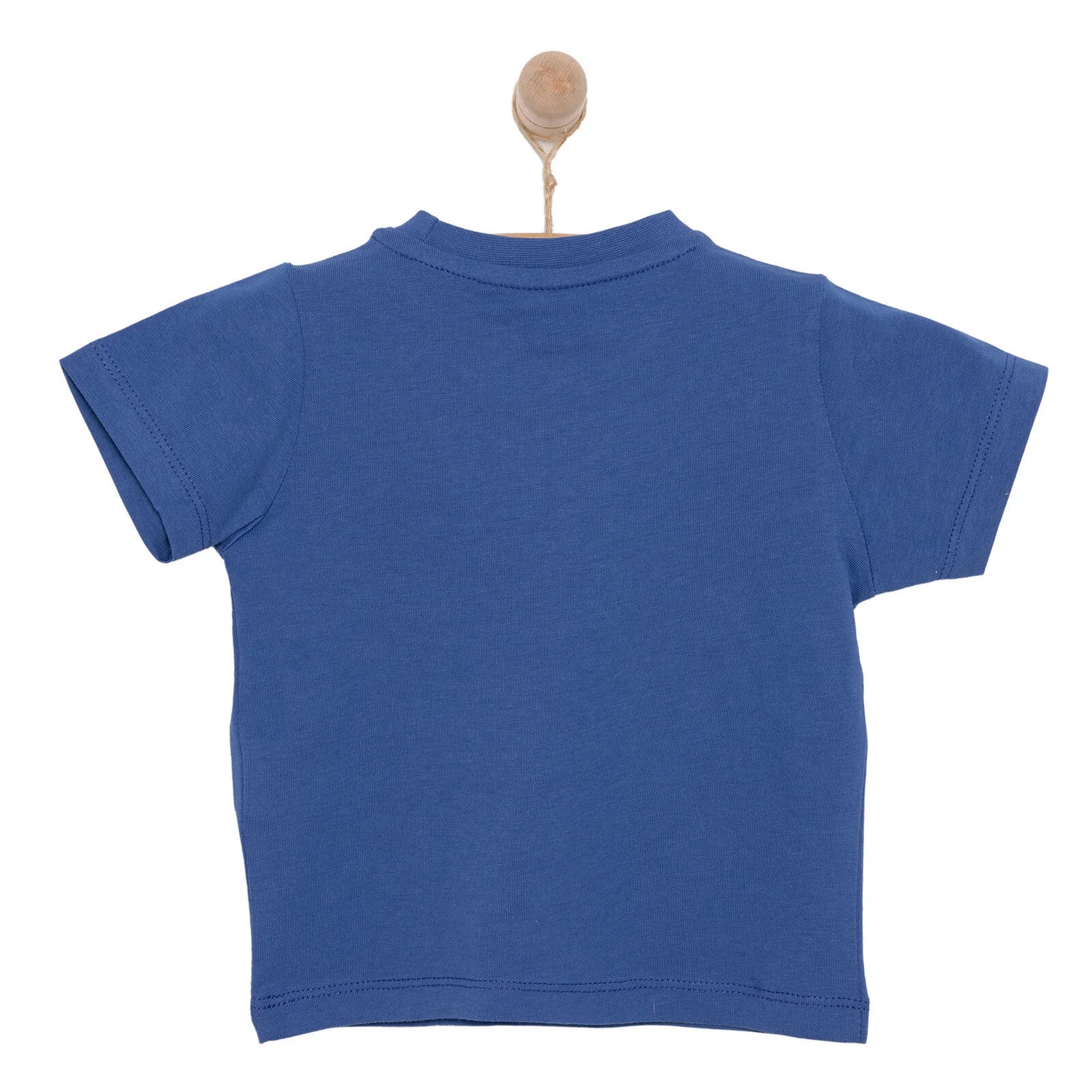 HelloBaby Baby Boy Basic Tshirt - Sax Blue - ebebek - Black Friday