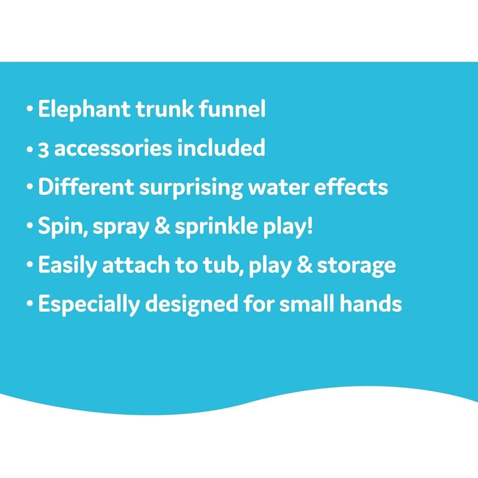 Yookidoo Fill 'N' Sprinkle FunElefun Bath Toy - ebebek - Black Friday